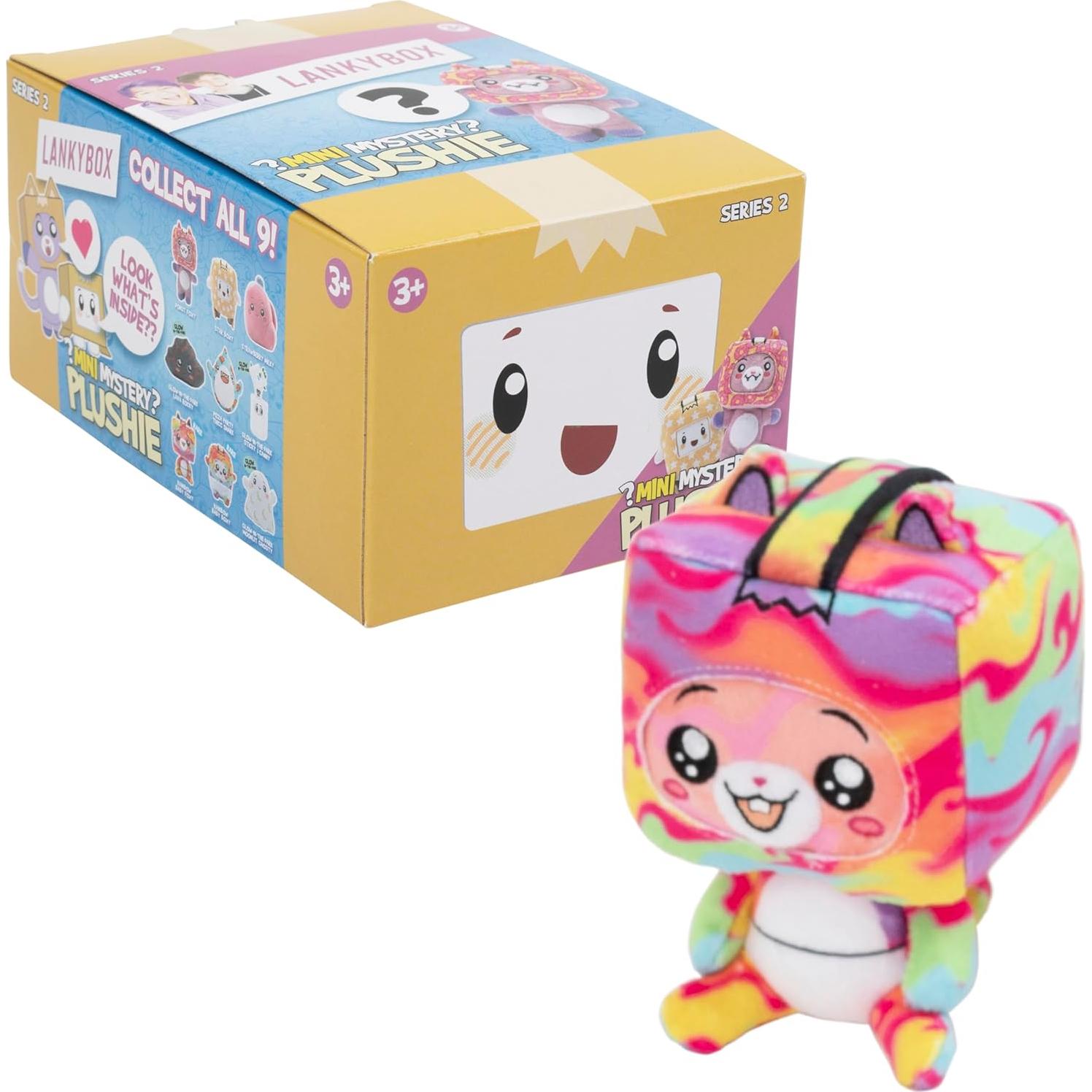 Mini Peluches Coleccionables LankyBox - Paquete de 9 Sorpresas