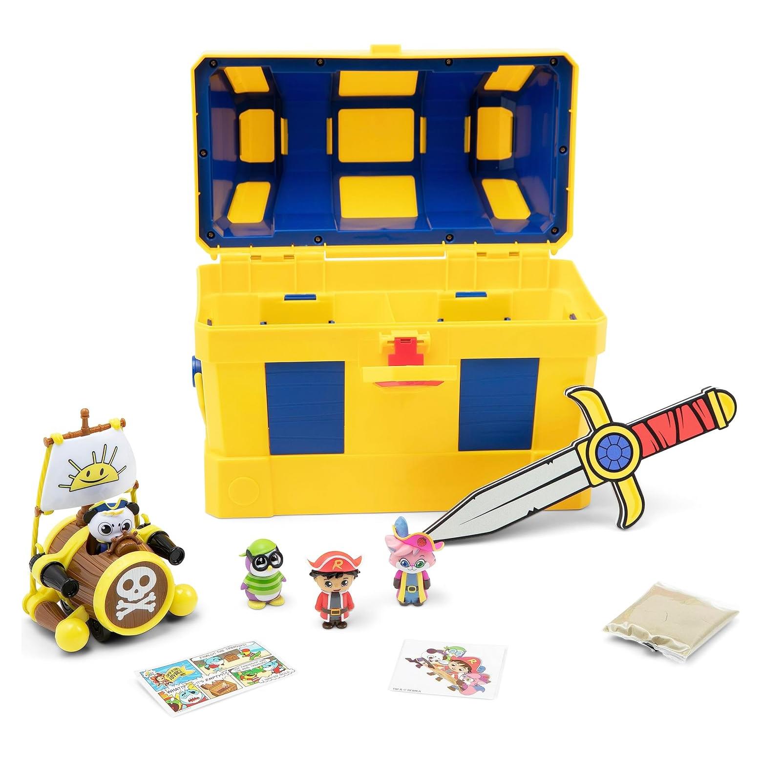 Cofre Micro Misterioso Ryan Pirata 9 Juguetes Sorpresa 3+