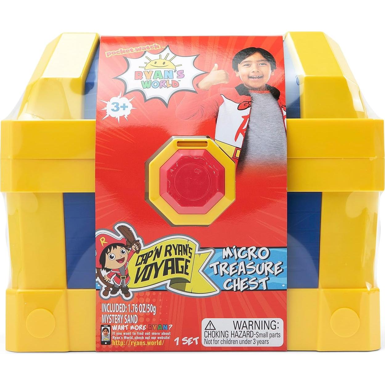 Cofre Micro Misterioso Ryan Pirata 9 Juguetes Sorpresa 3+