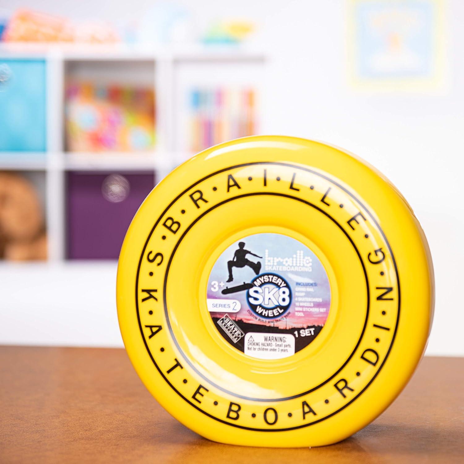 Set de Colección Braille Skateboarding SK8 Serie 2 - 4 Finger Boards