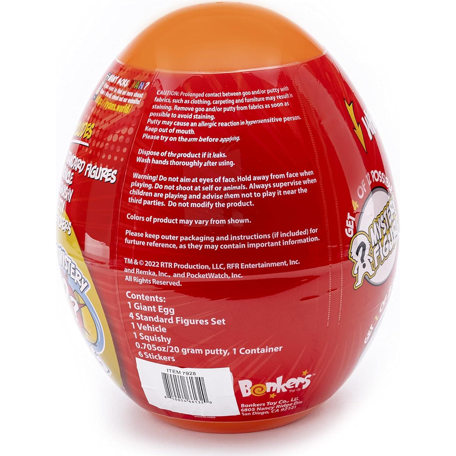 Huevo Misterioso Gigante Ryan's World Serie 8 - 1.13 kg