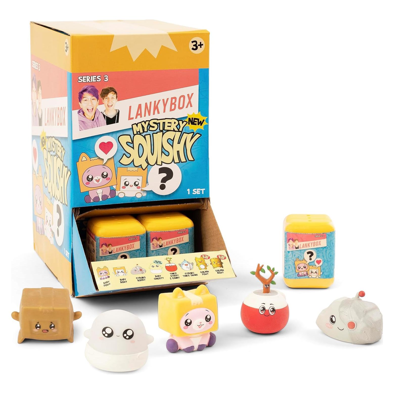 Figuras Mini Coleccionables LankyBox - Paquete de 24 Piezas