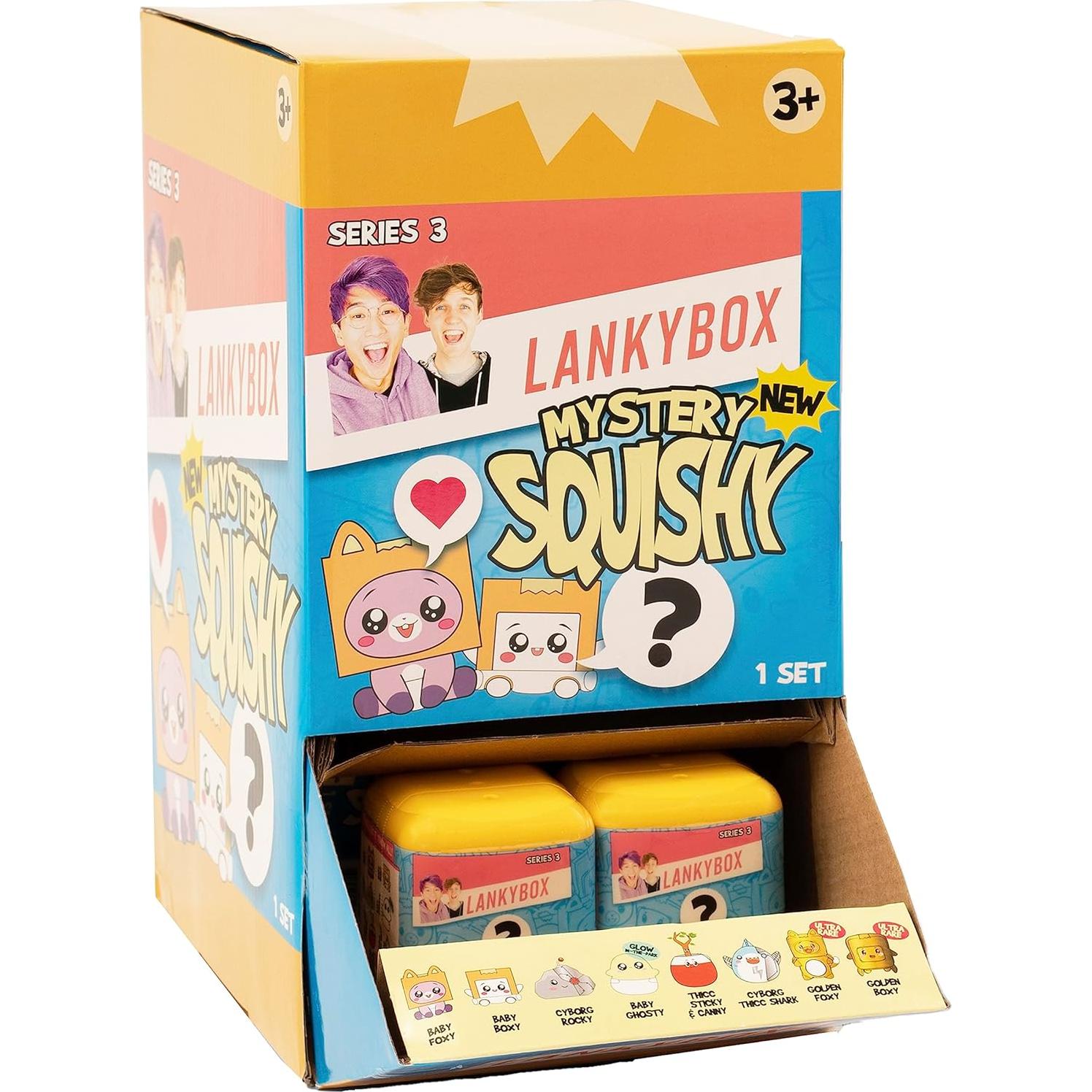 Figuras Mini Coleccionables LankyBox - Paquete de 24 Piezas