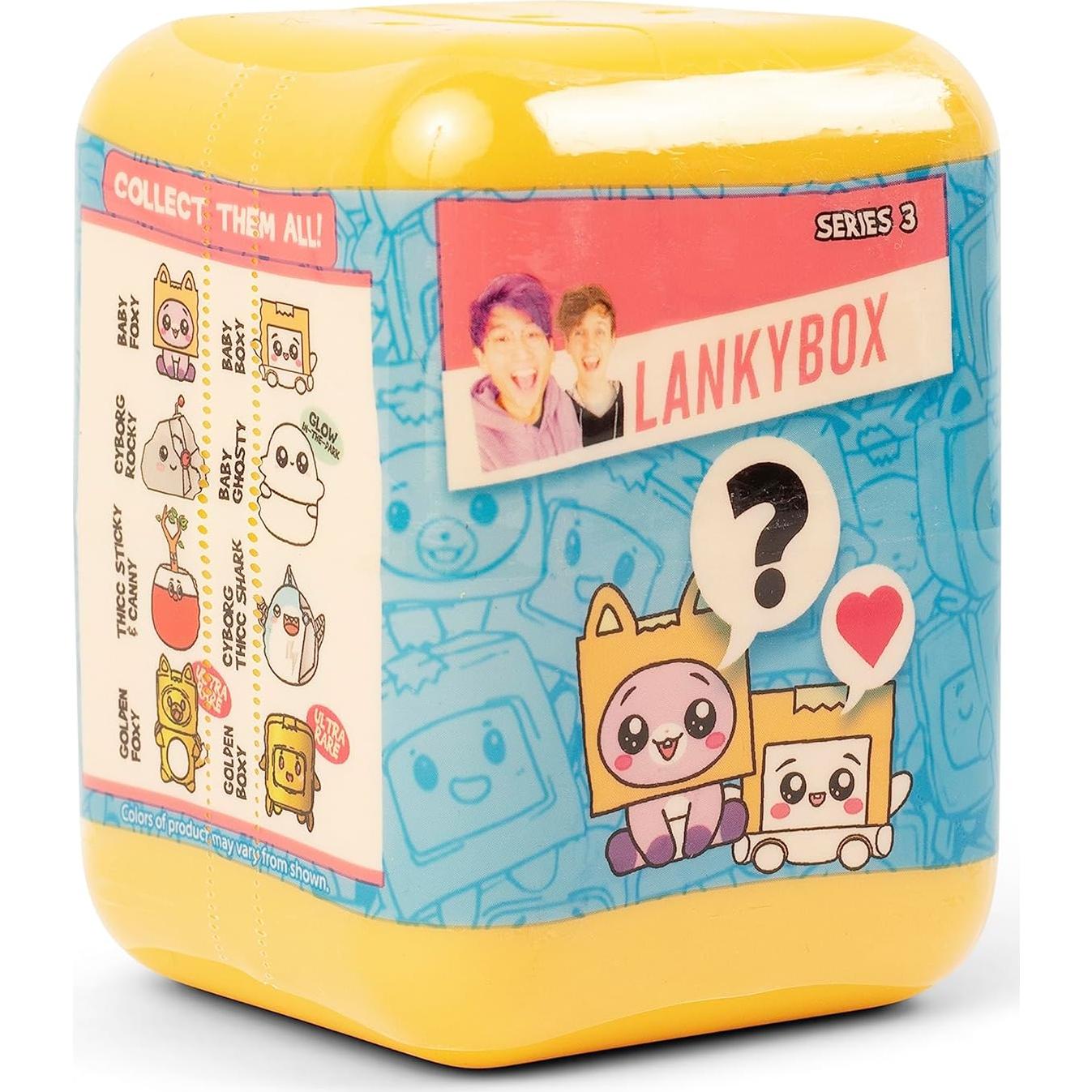 Figuras Mini Coleccionables LankyBox - Paquete de 24 Piezas