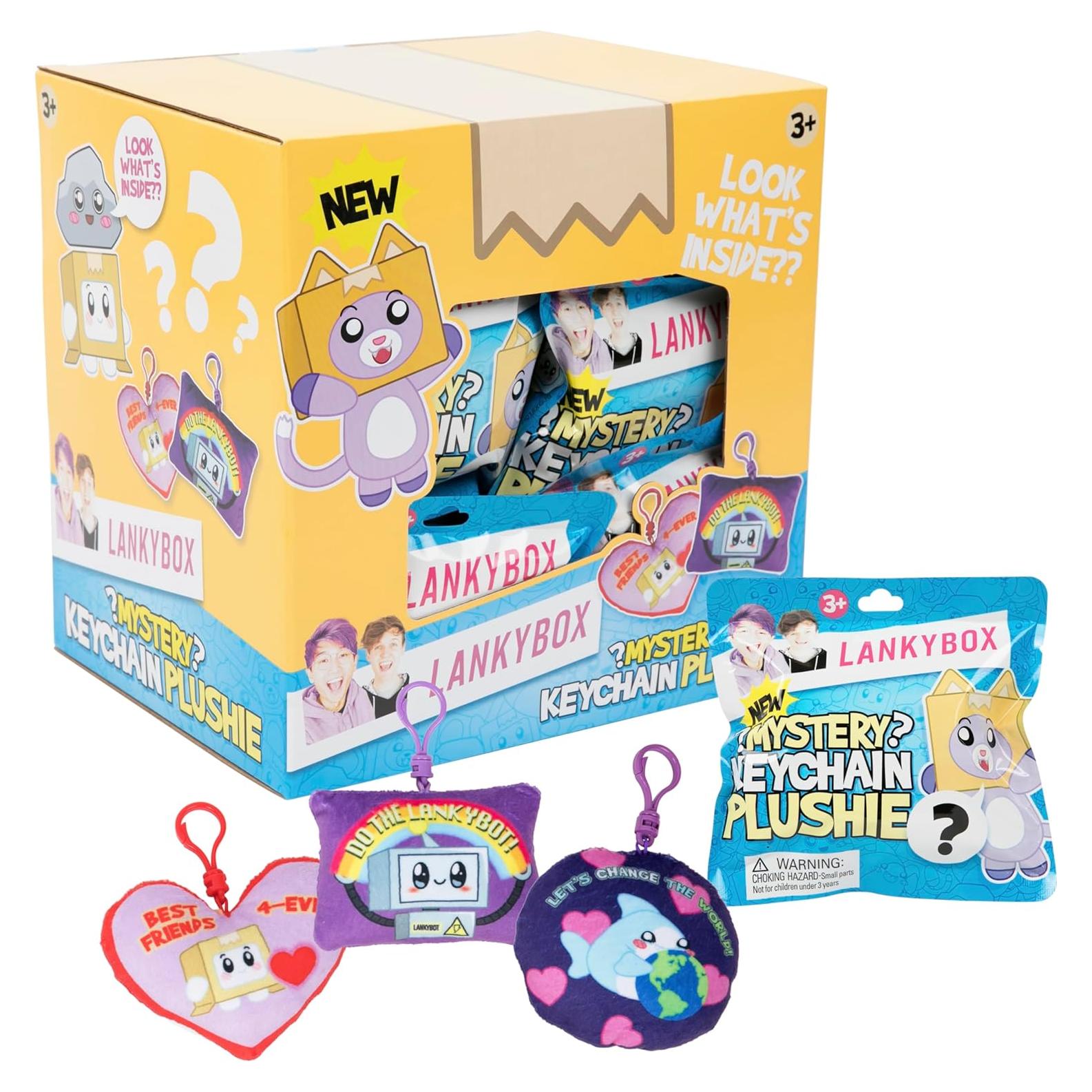 Mini Peluche Misterioso LankyBox - Colección 18 Piezas