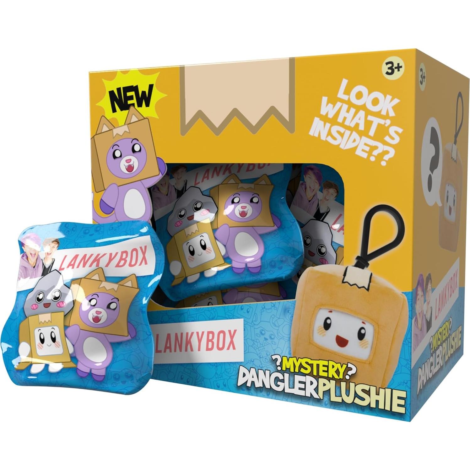 Mini Peluche Misterioso LankyBox - Colección 18 Piezas