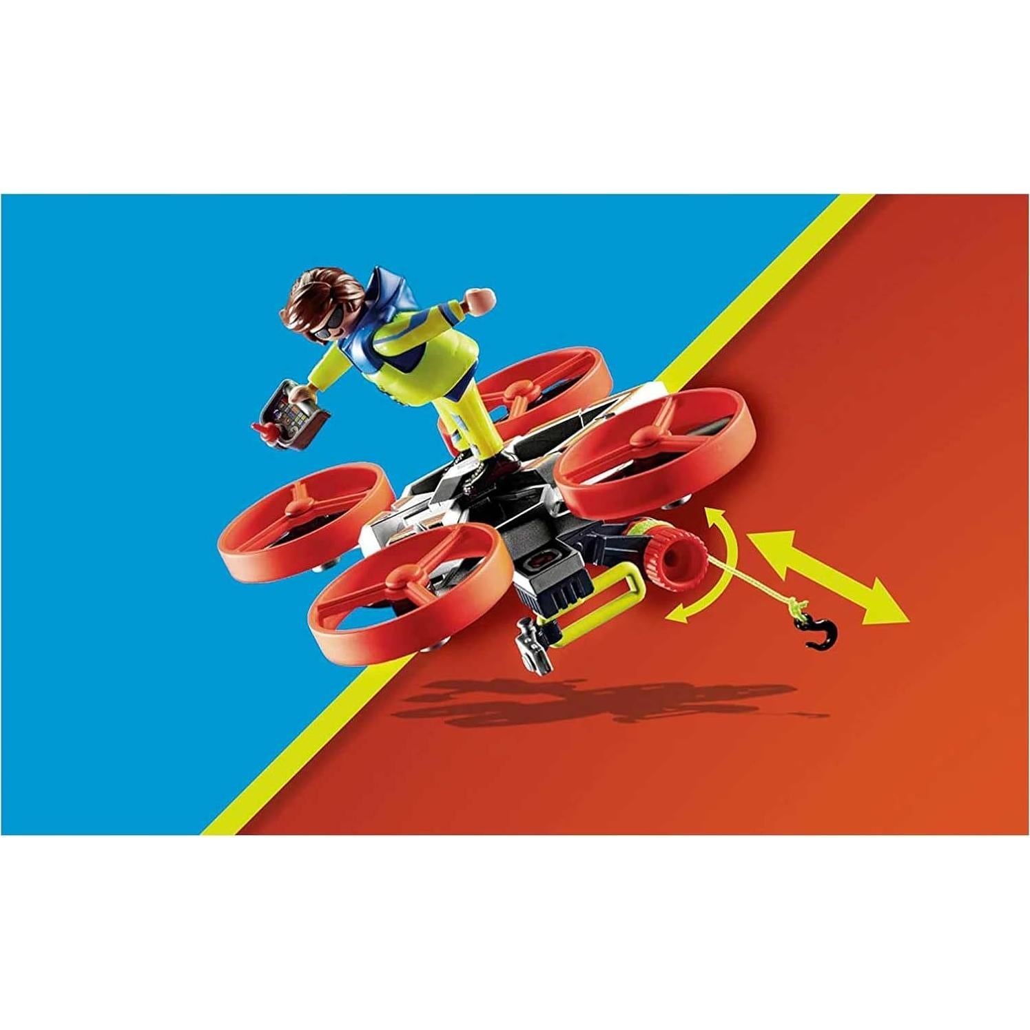 Rescate de Buceador con Dron PLAYMOBIL 70143 - 2 Figuras