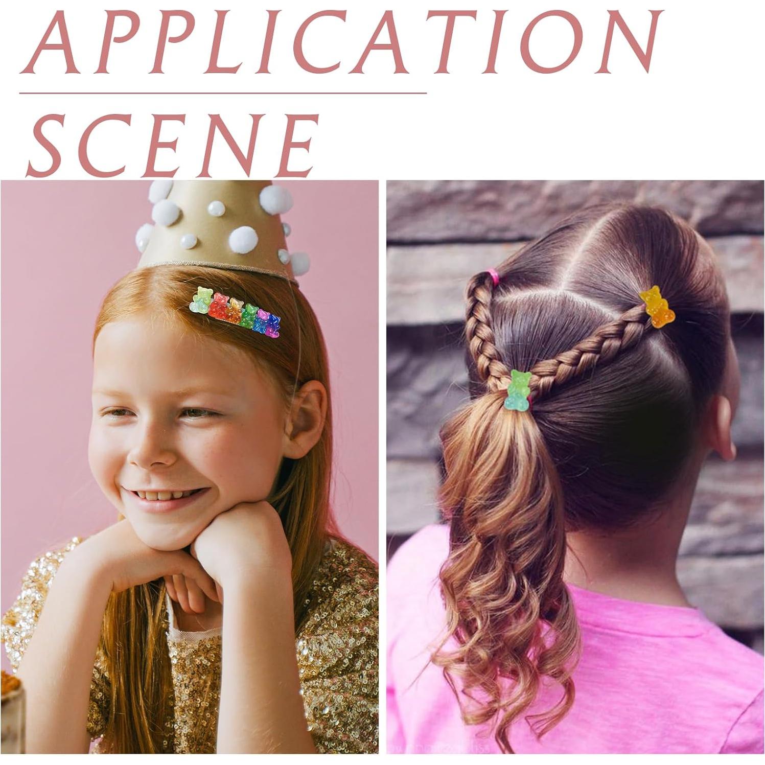 Cabochones de Osito de Goma Cheriswelry 45 Piezas 18x11mm