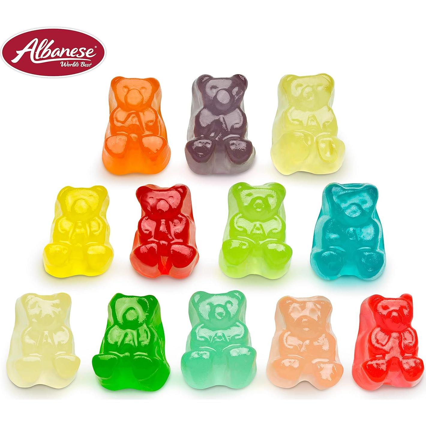 Ositos de Goma Albanese 12 Sabores 2.27 kg Sin Gluten