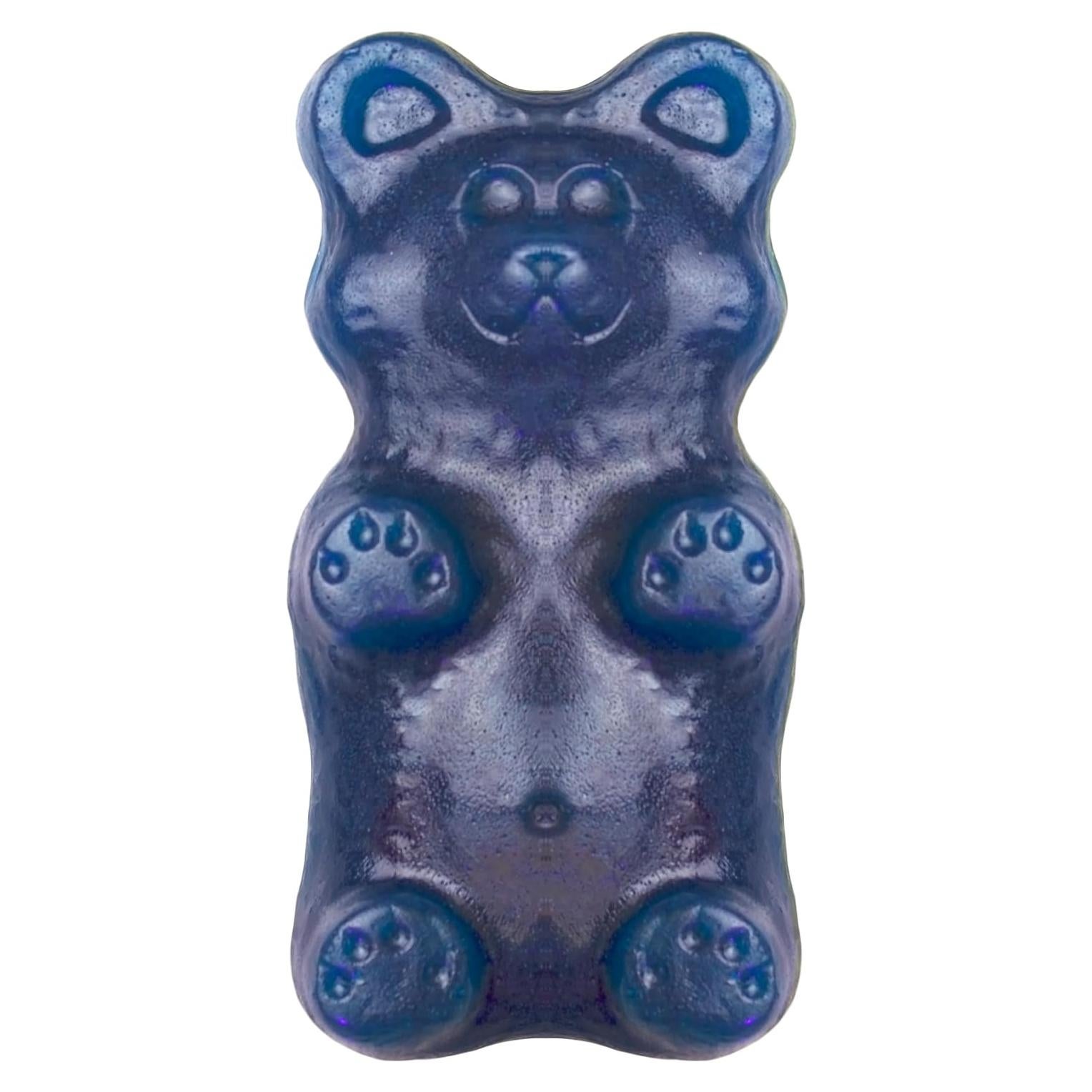 Gummy Bear Gigante 907g GGB Candies Frambuesa Azul