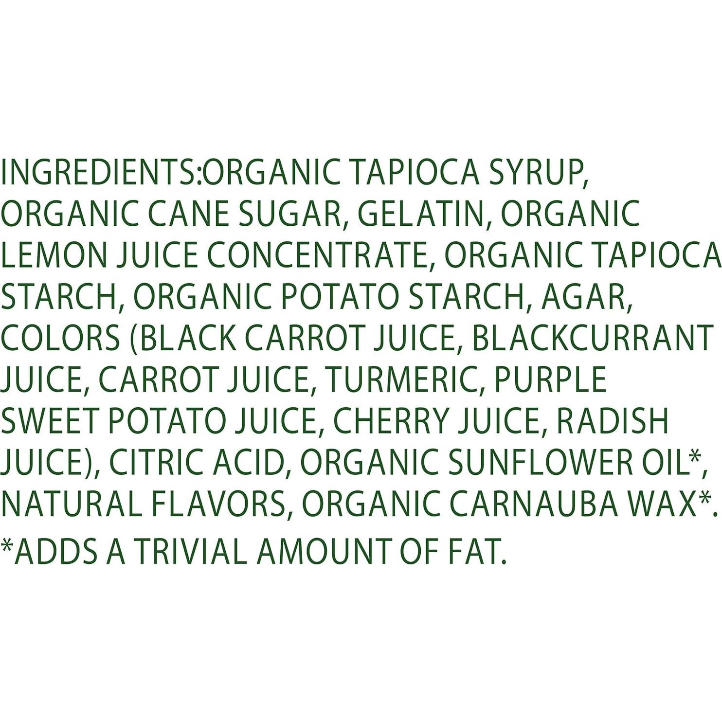 Ositos de Goma Orgánicos Black Forest 113.4g - Sabor Asortido