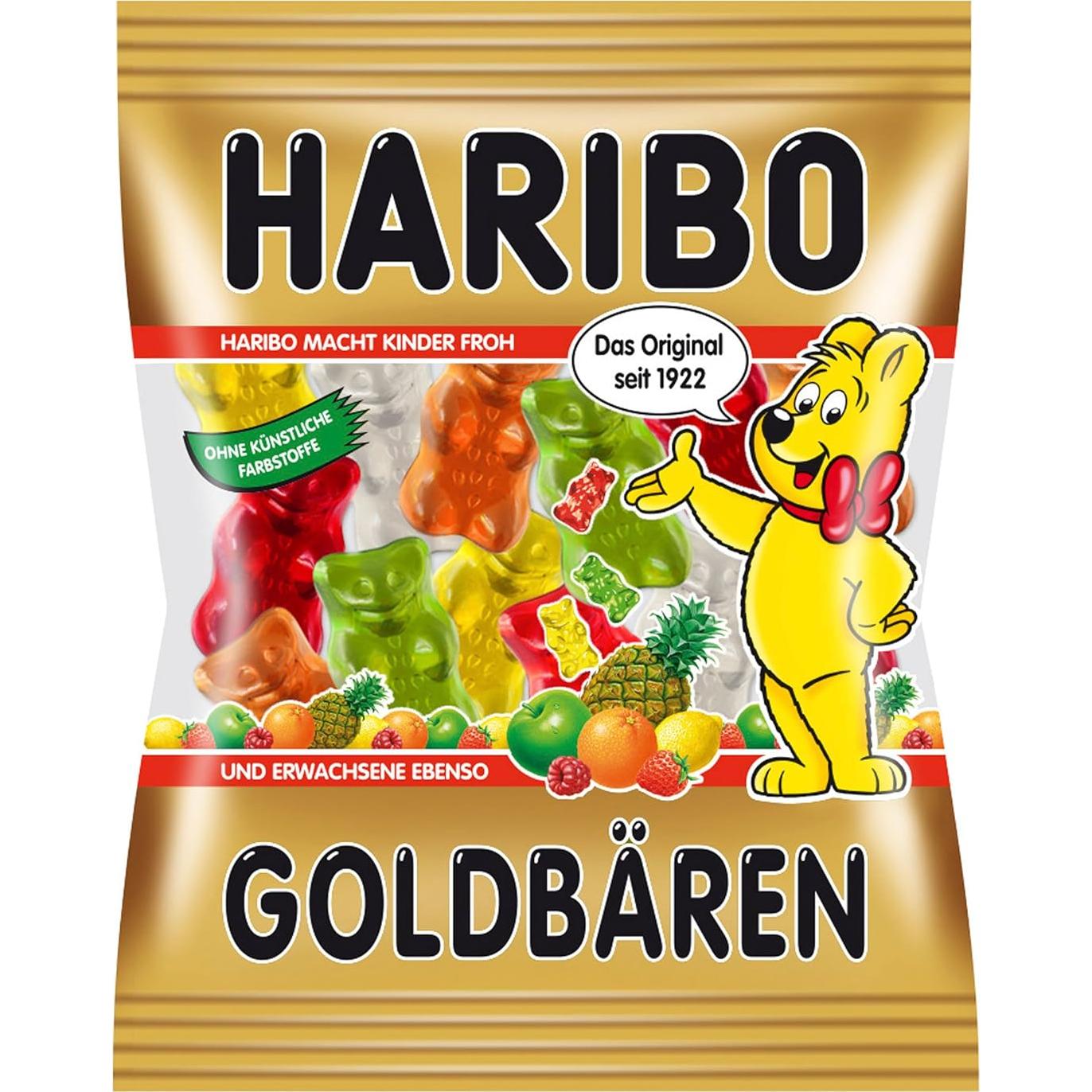 Haribo Oros de Oro Originales Alemanes - Paquete 3 x 200g