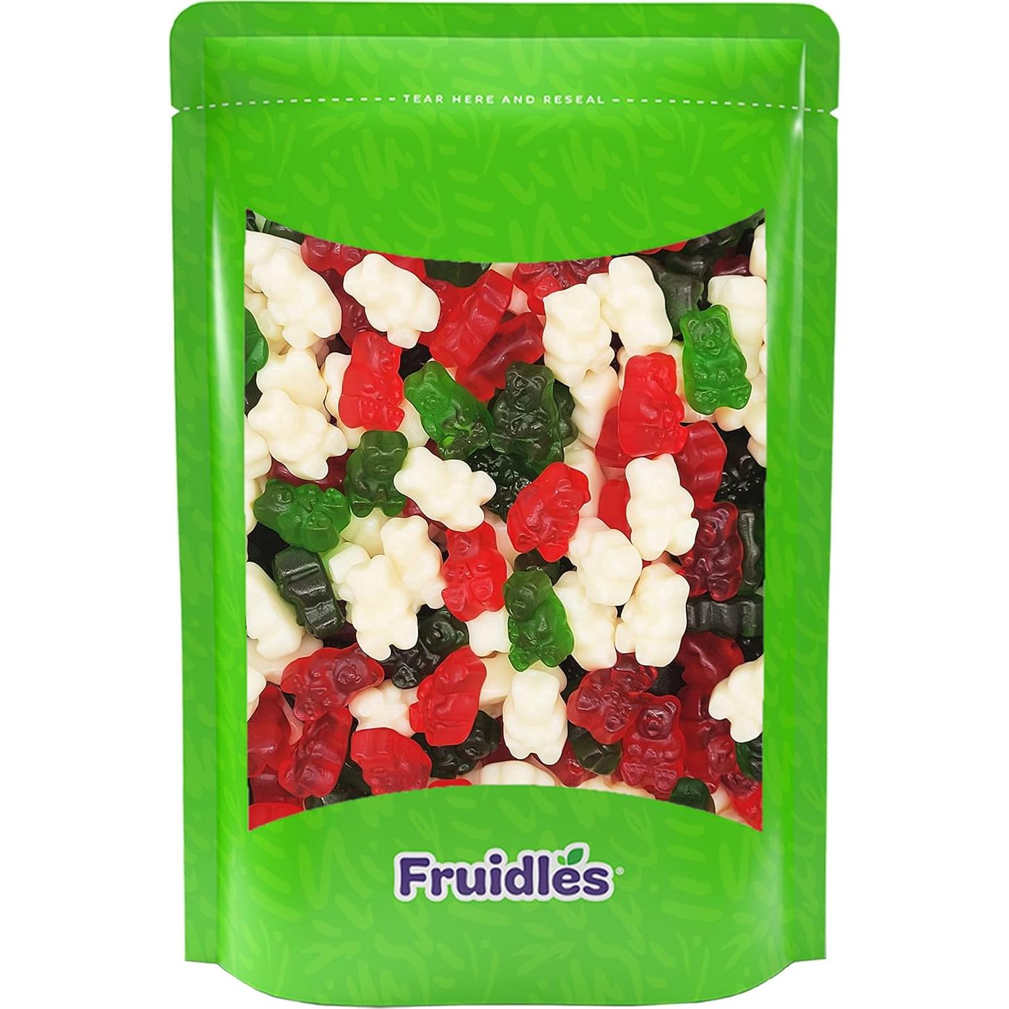 Ositos de Goma Navideños Fruidles 0.45 kg - Snack Festivo