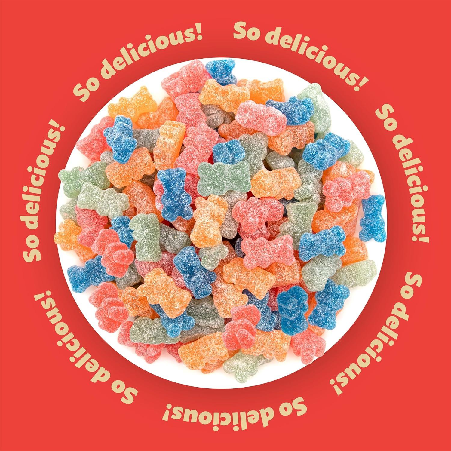 Osos Gummy Ácidos ILIKE! 0.91 kg Sin Gelatina Sabores Frutas