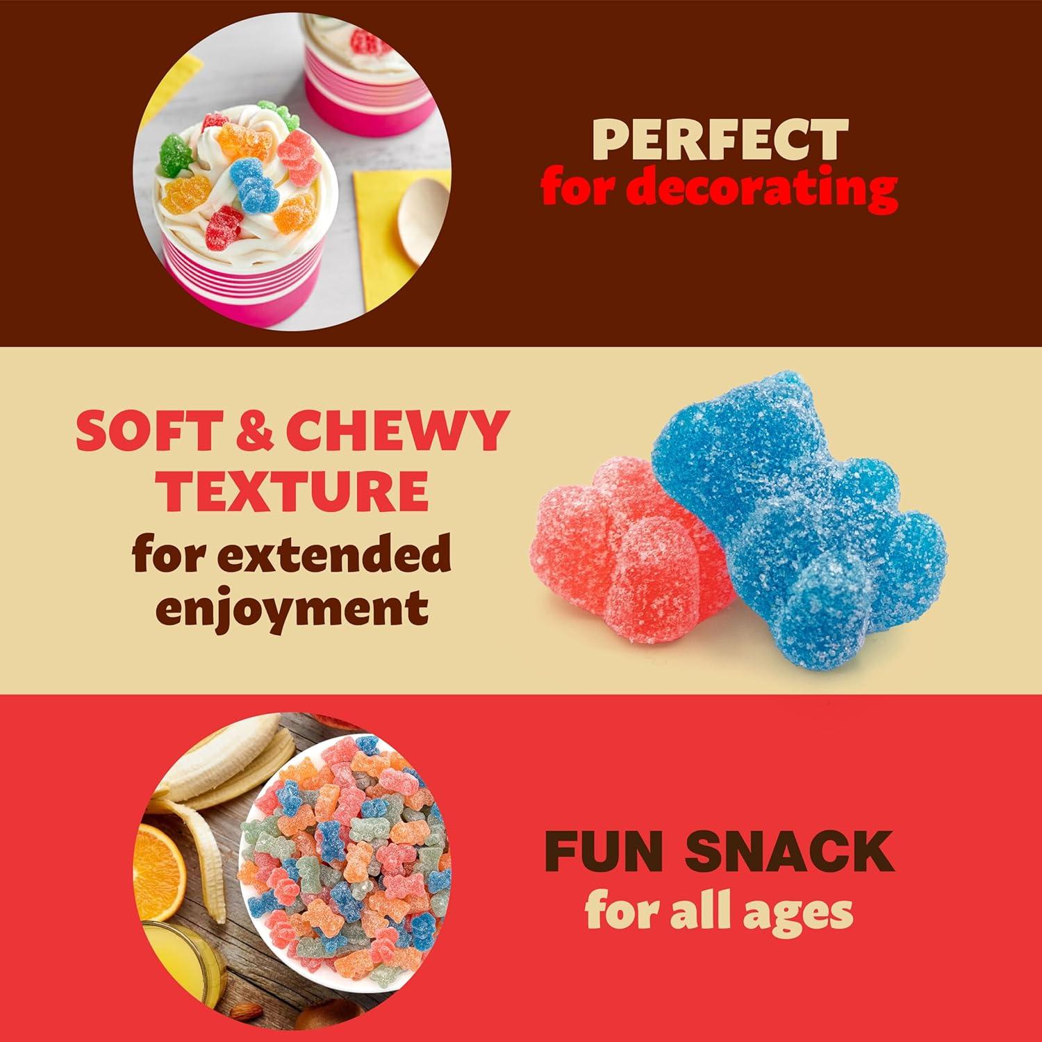 Osos Gummy Ácidos ILIKE! 0.91 kg Sin Gelatina Sabores Frutas