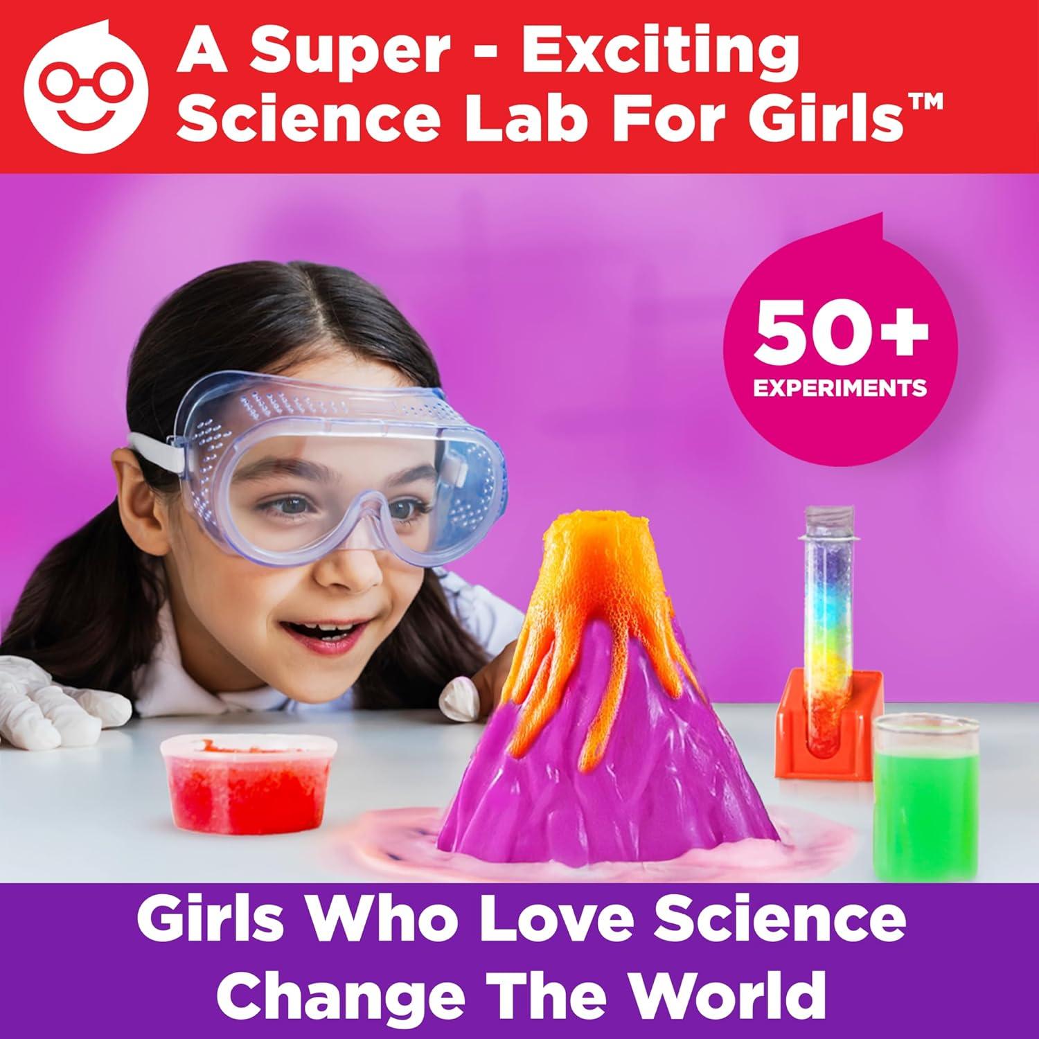 Kit de Ciencia para Niñas Doctor Jupiter - 50+ Experimentos STEM