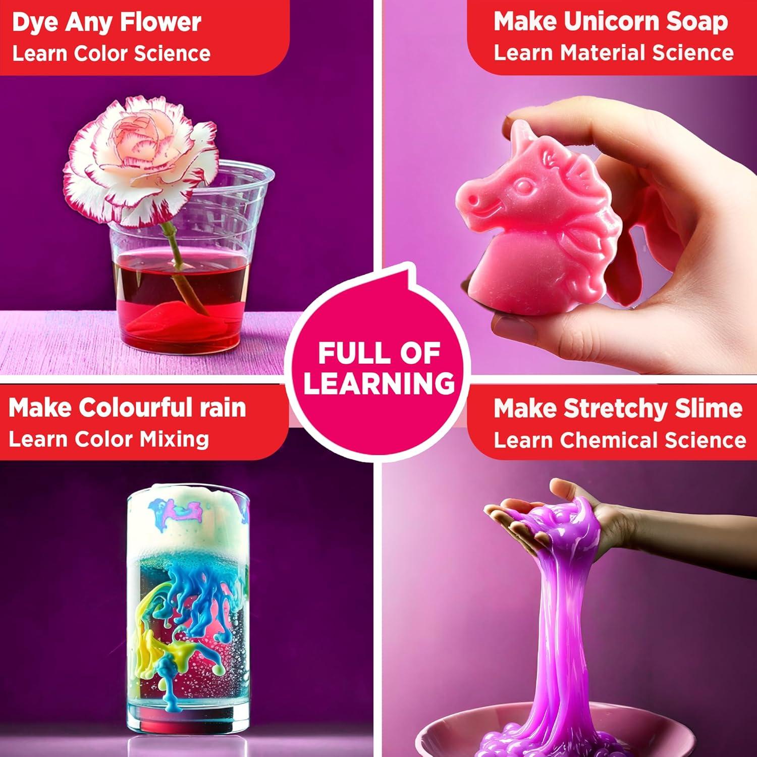 Kit de Ciencia para Niñas Doctor Jupiter - 50+ Experimentos STEM