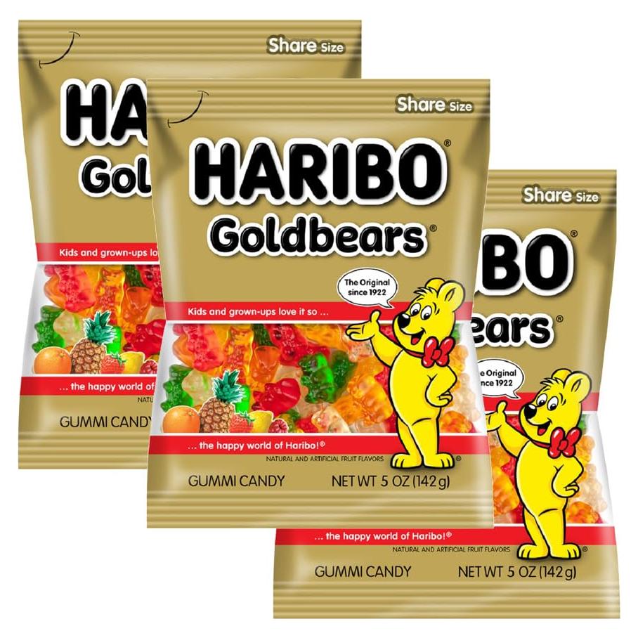 Gominolas Oso de Oro 3 Paquetes de 142g cada uno