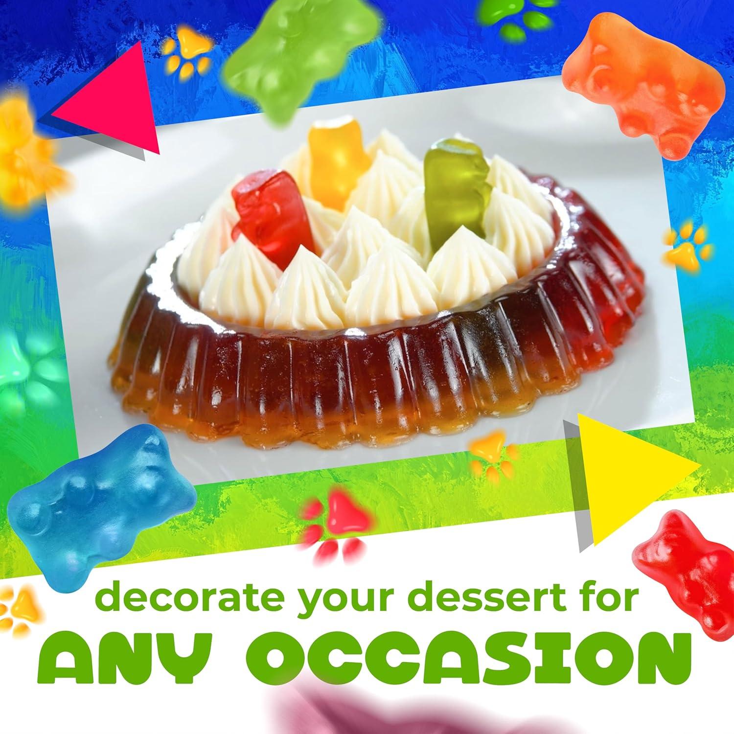 Caramelos Gummy de Osos Frutas Variadas 0.45 kg