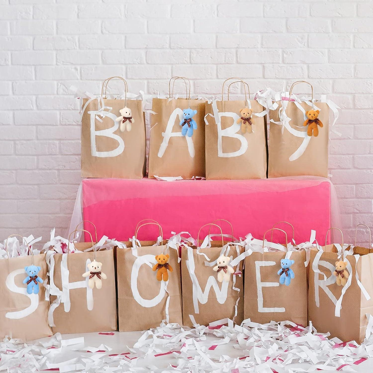 Ositos de Peluche Mini Skylety 24 Pcs 12 cm para Fiestas