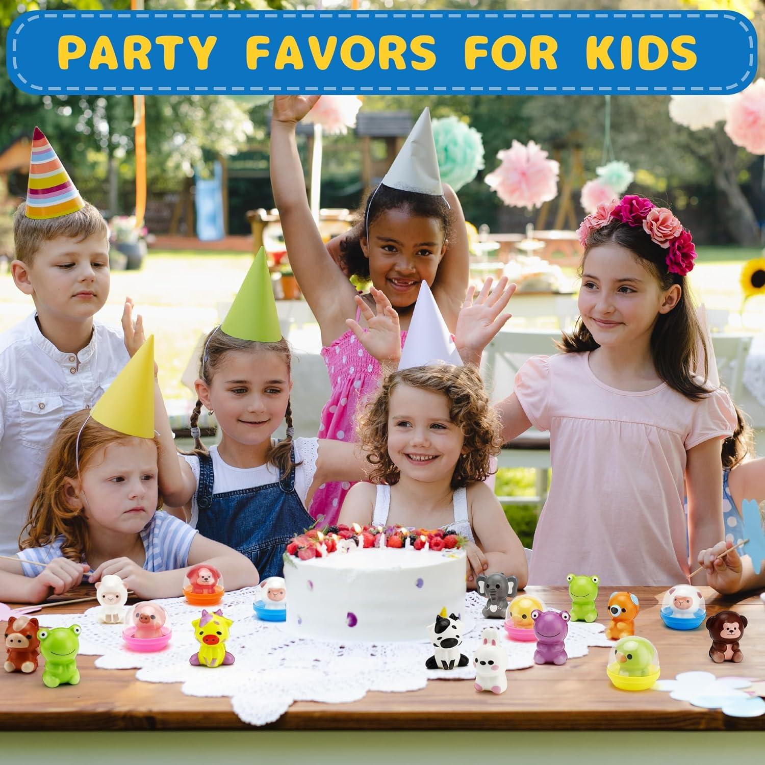 30 Paquetes de Animales Squishy Antiestrés - Juguetes para Niños