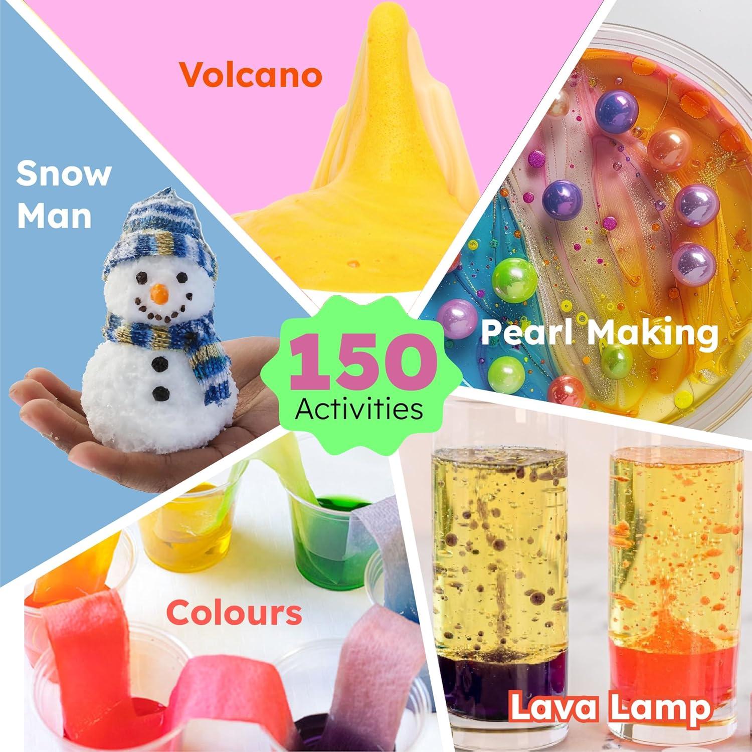 Kit de Ciencia Butterfly EduFields 150+ para Niñas 8+ Años