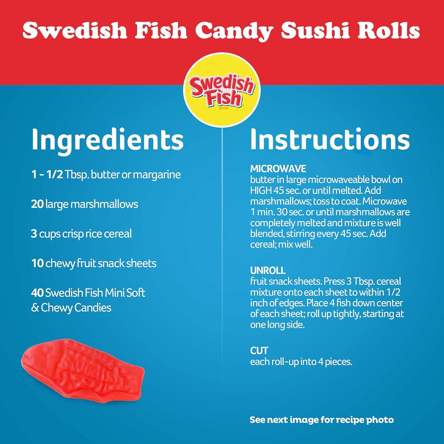 Caramelo Suave PESCADOS SUECOS Mini Variados 0.82 kg