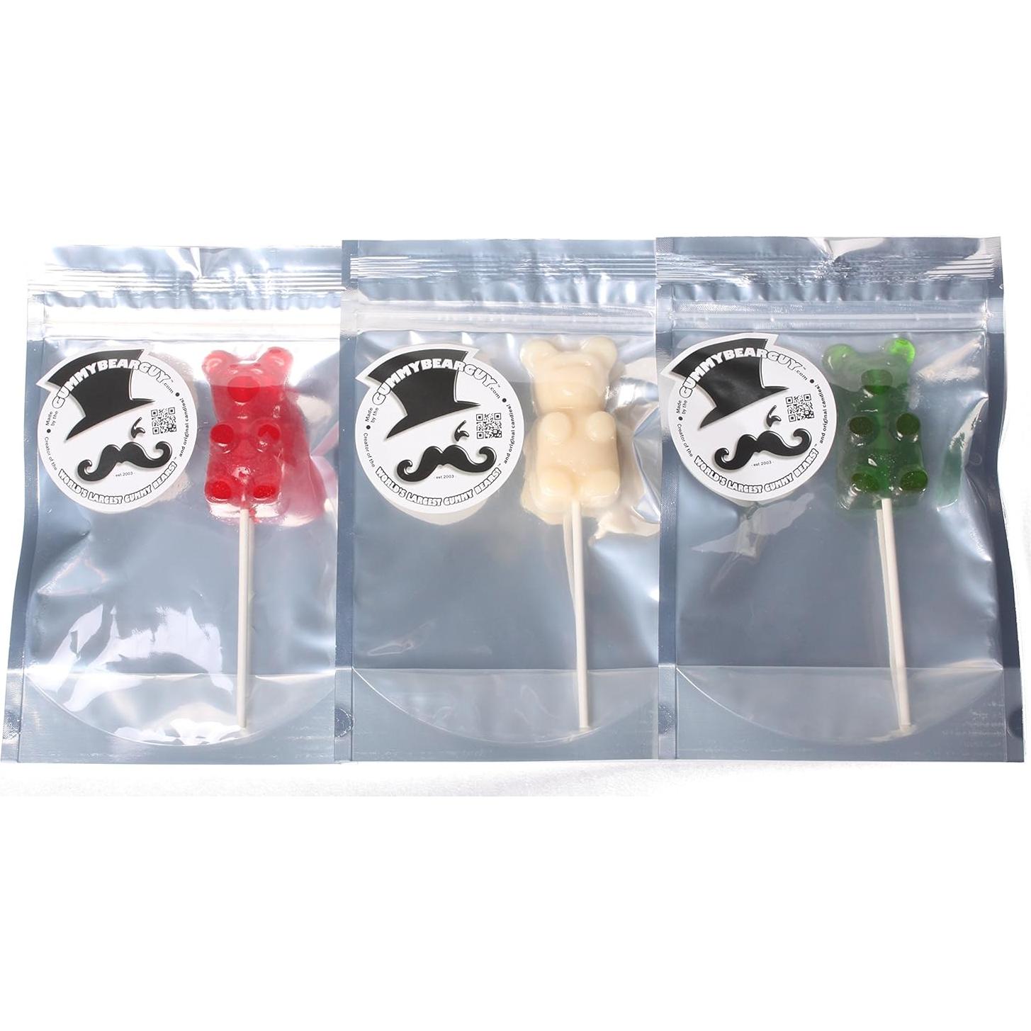 Gominolas Grandes Ositos de Goma BROSCO - Paquete de 3