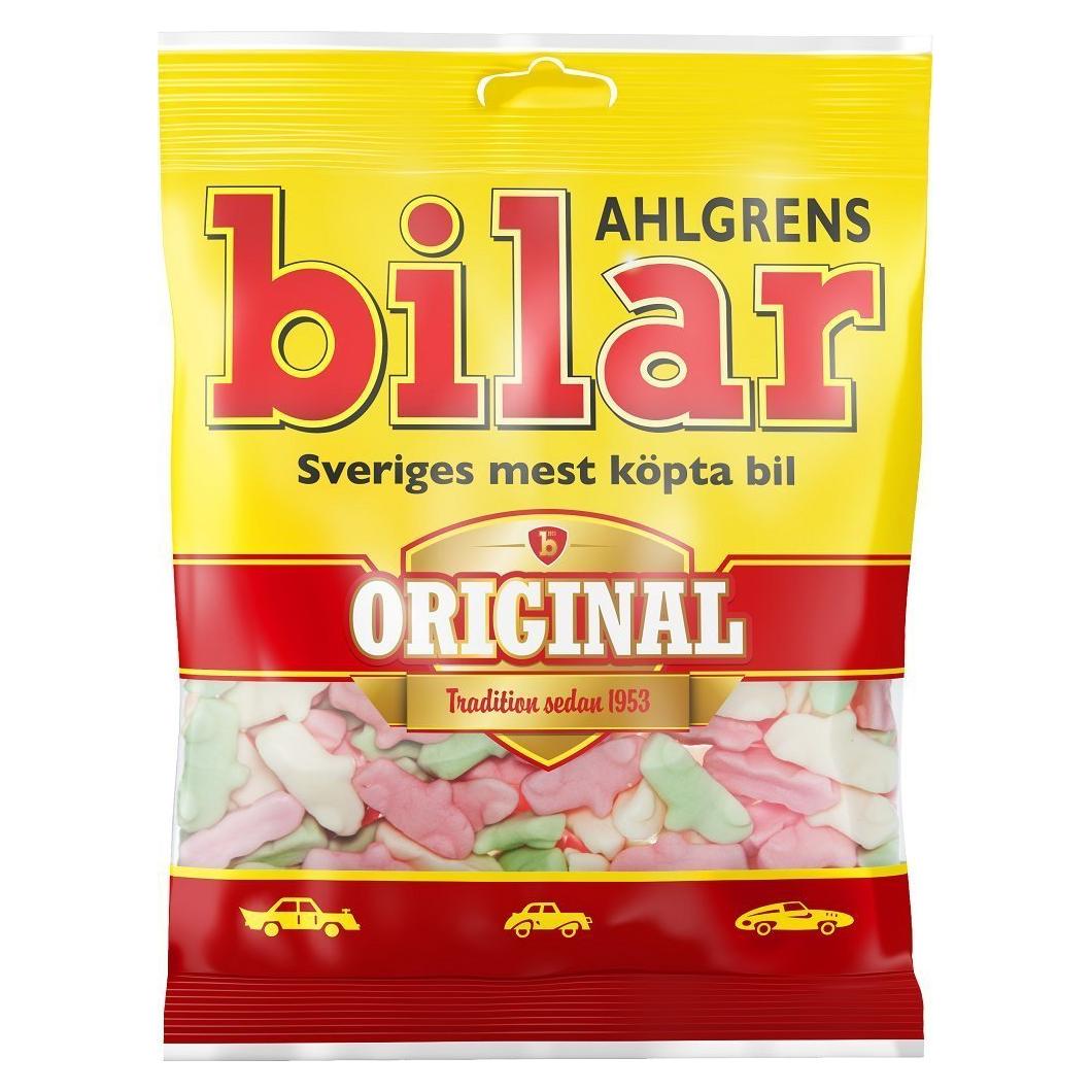 Dulces Ahlgrens Bilar Original 125g - Autos de Malvavisco