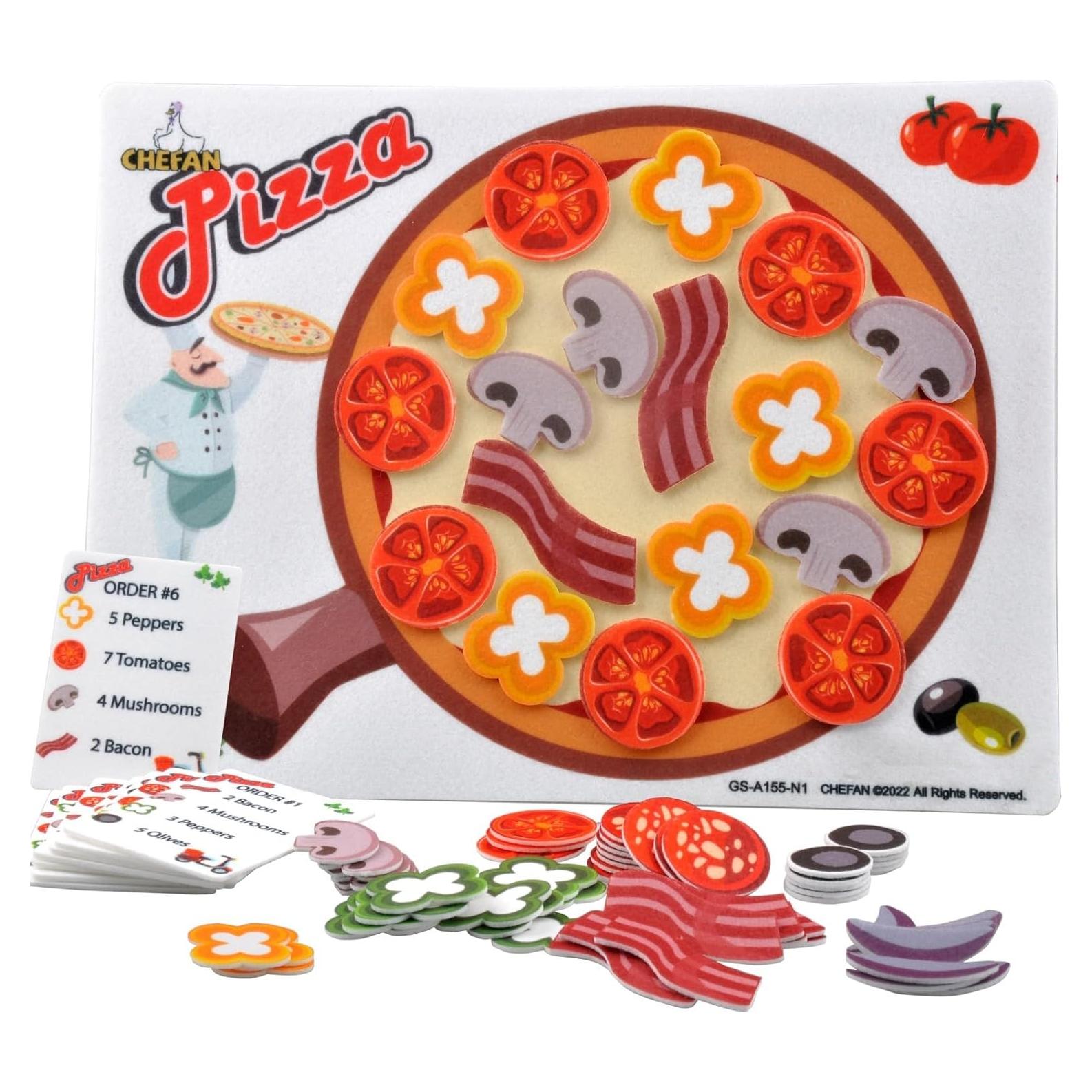 Juguete de Conteo CHEFAN Pizza para Niños 36 meses - 7 años