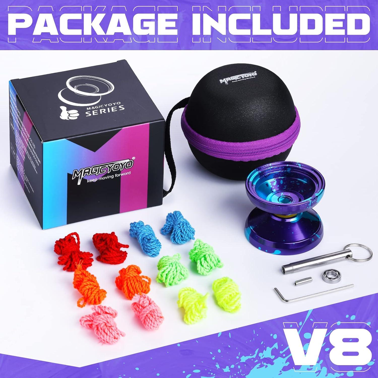 Yoyo Profesional ShungRu V8 Doble Propósito con Accesorios