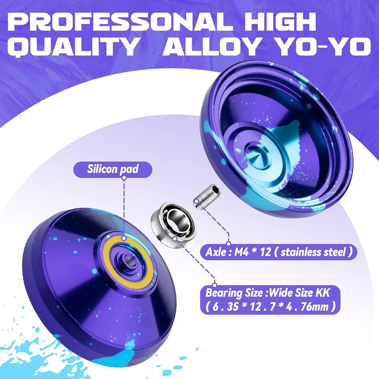 Yoyo Profesional ShungRu V8 Doble Propósito con Accesorios