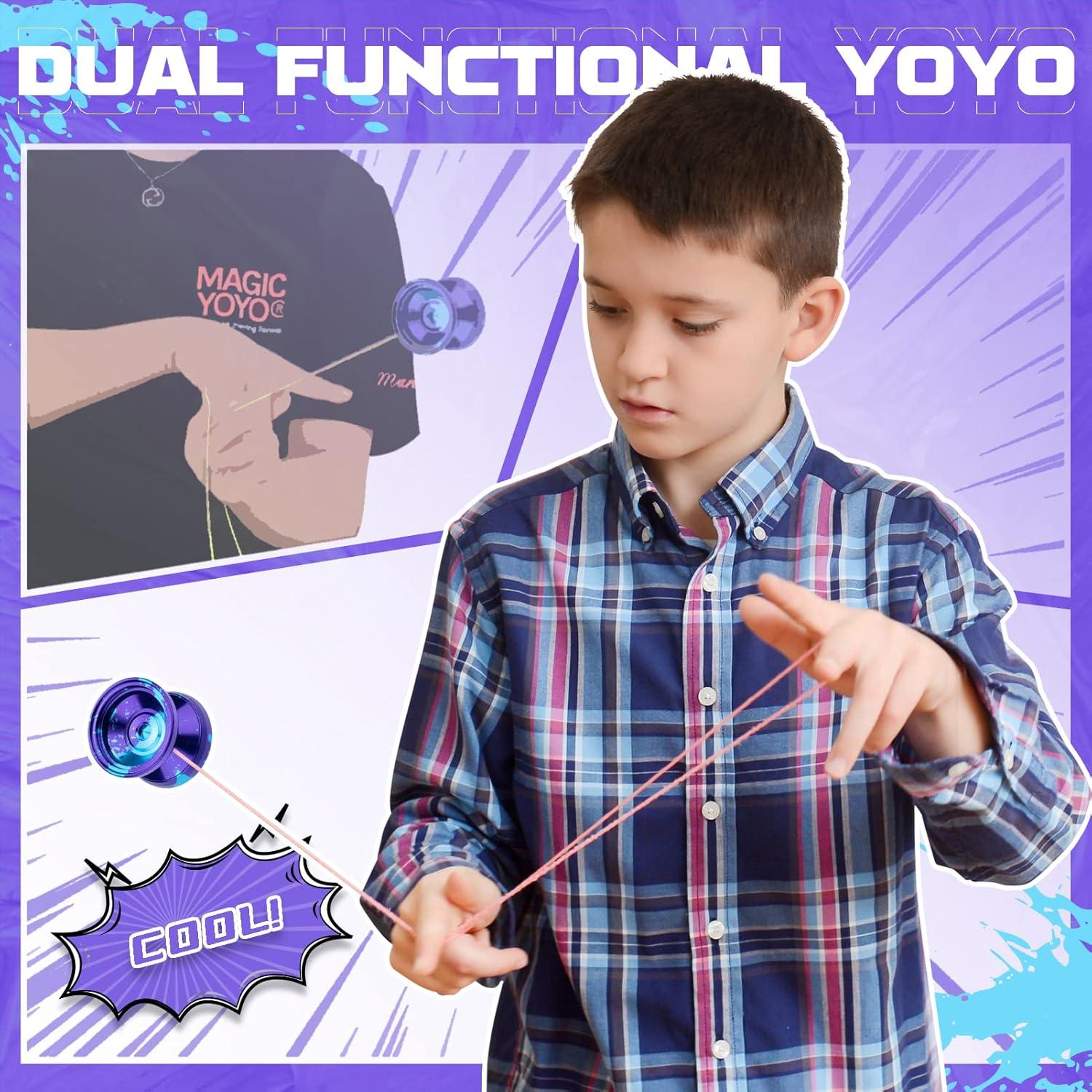 Yoyo Profesional ShungRu V8 Doble Propósito con Accesorios