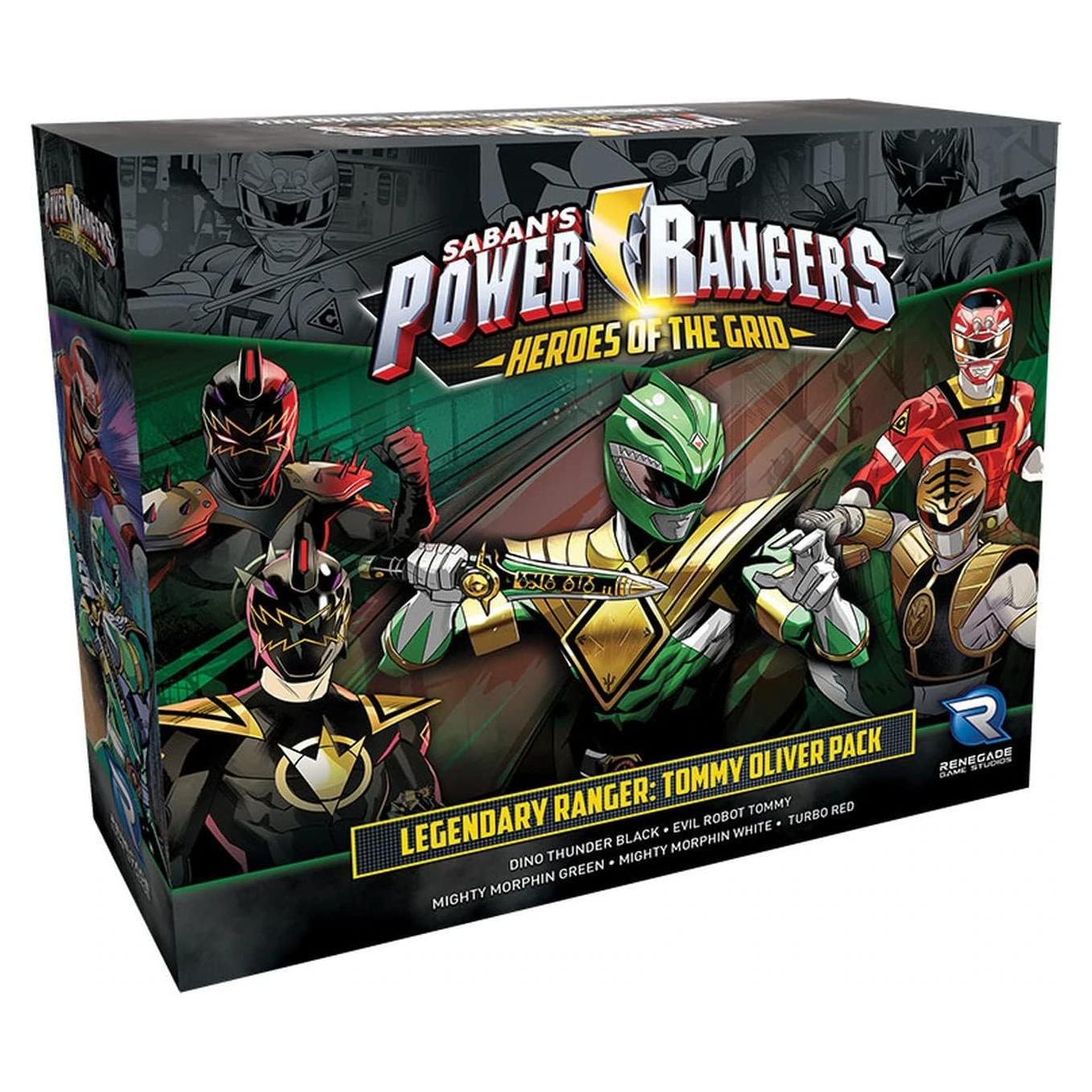 Juego de Mesa Power Rangers: Héroes del Grid - Tommy Oliver