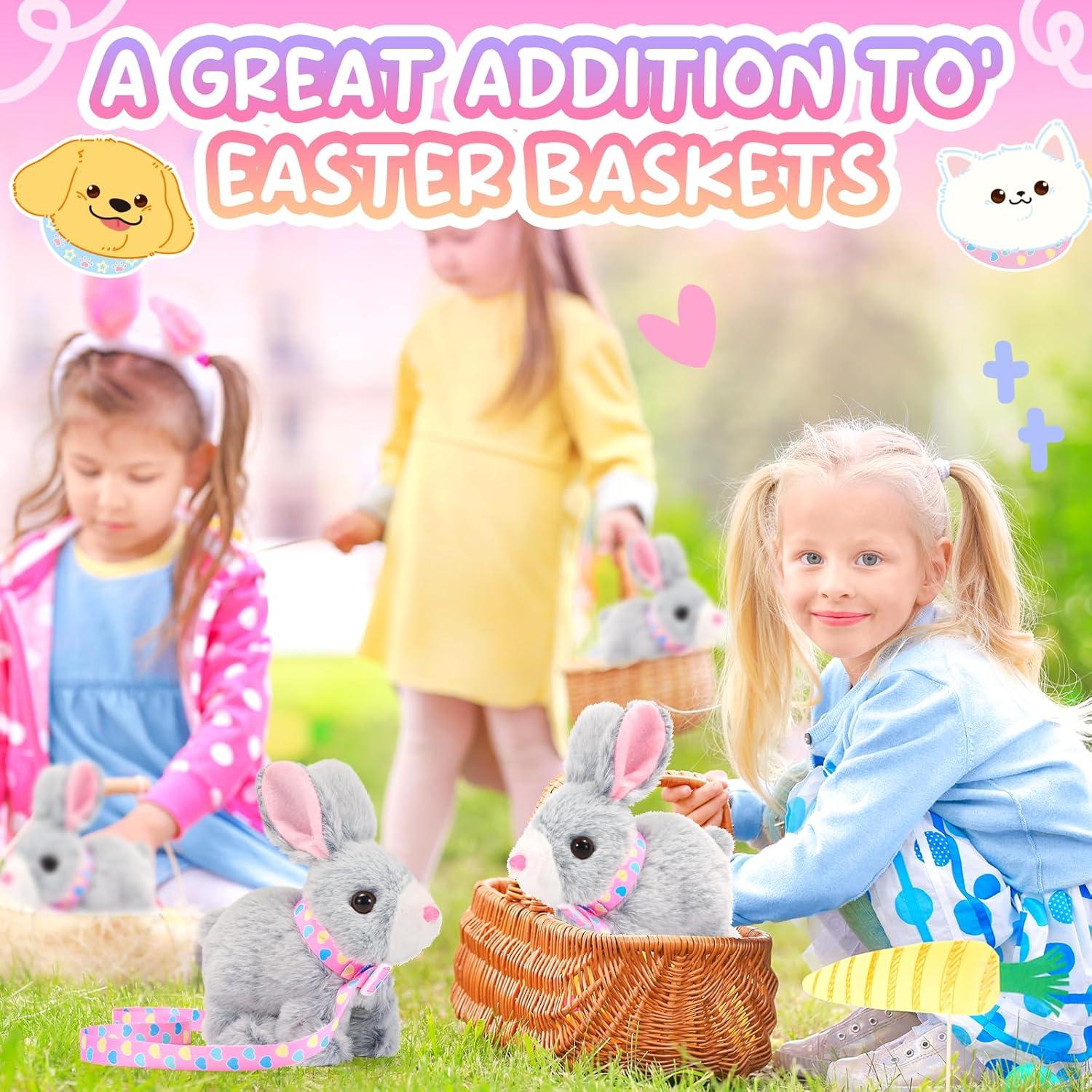 Juguete Conejo de Peluche Tagitary Interactivo 16x14x8 cm