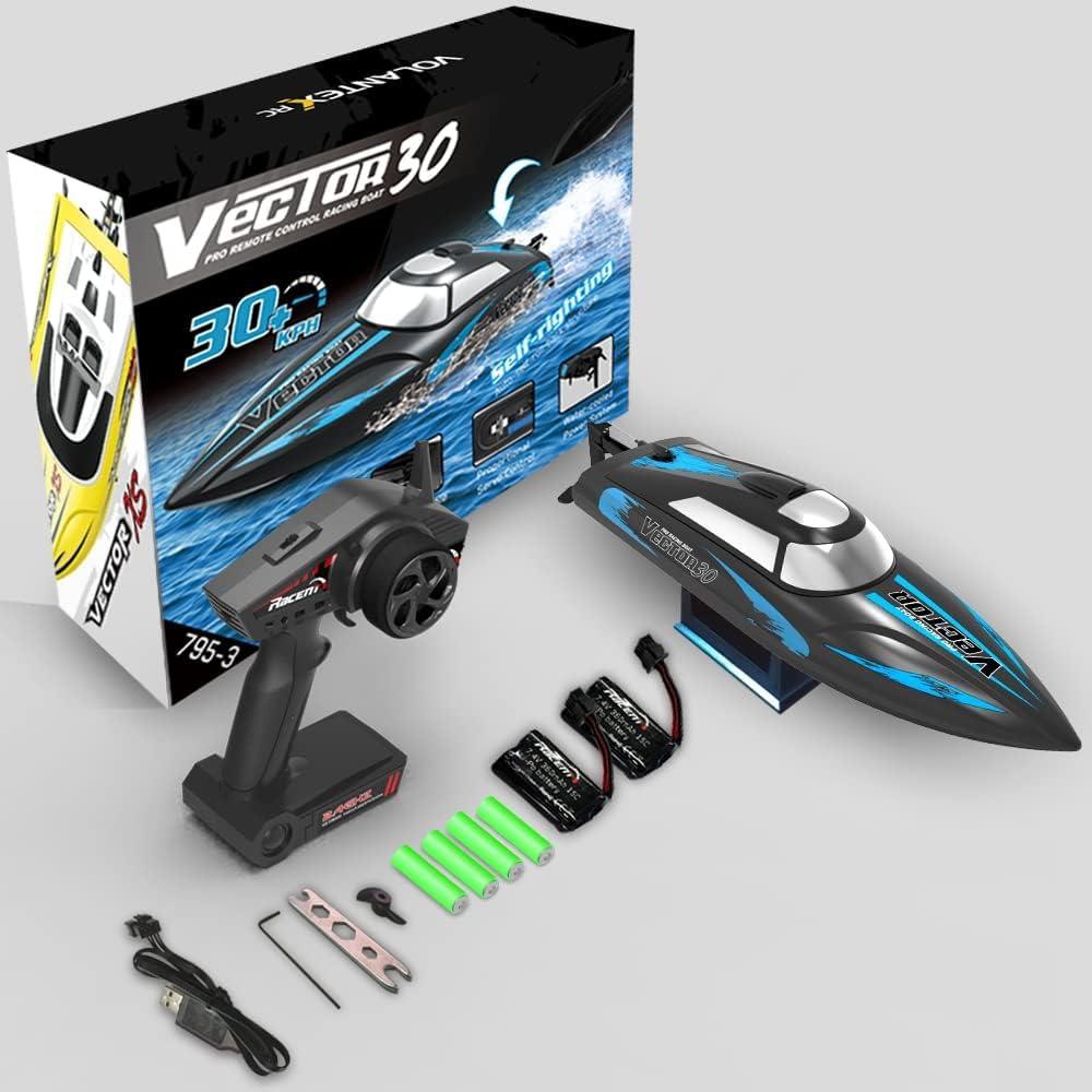 Barco RC VOLANTEXRC 32km/h Control Remoto 2.4GHz Negro