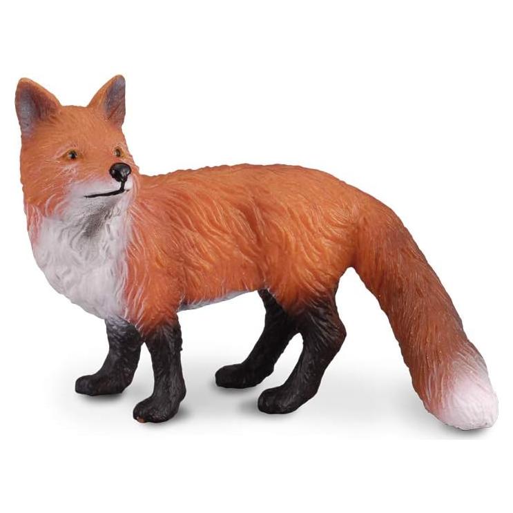 Figura Zorro Rojo CollectA 6 x 3.5 x 5 cm para niños