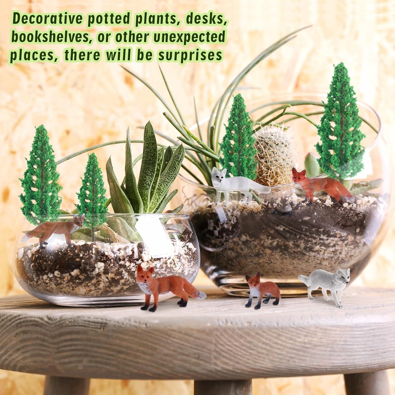 Conjunto de Figuras de Zorro Zomiboo 26 Piezas Juguete Educativo