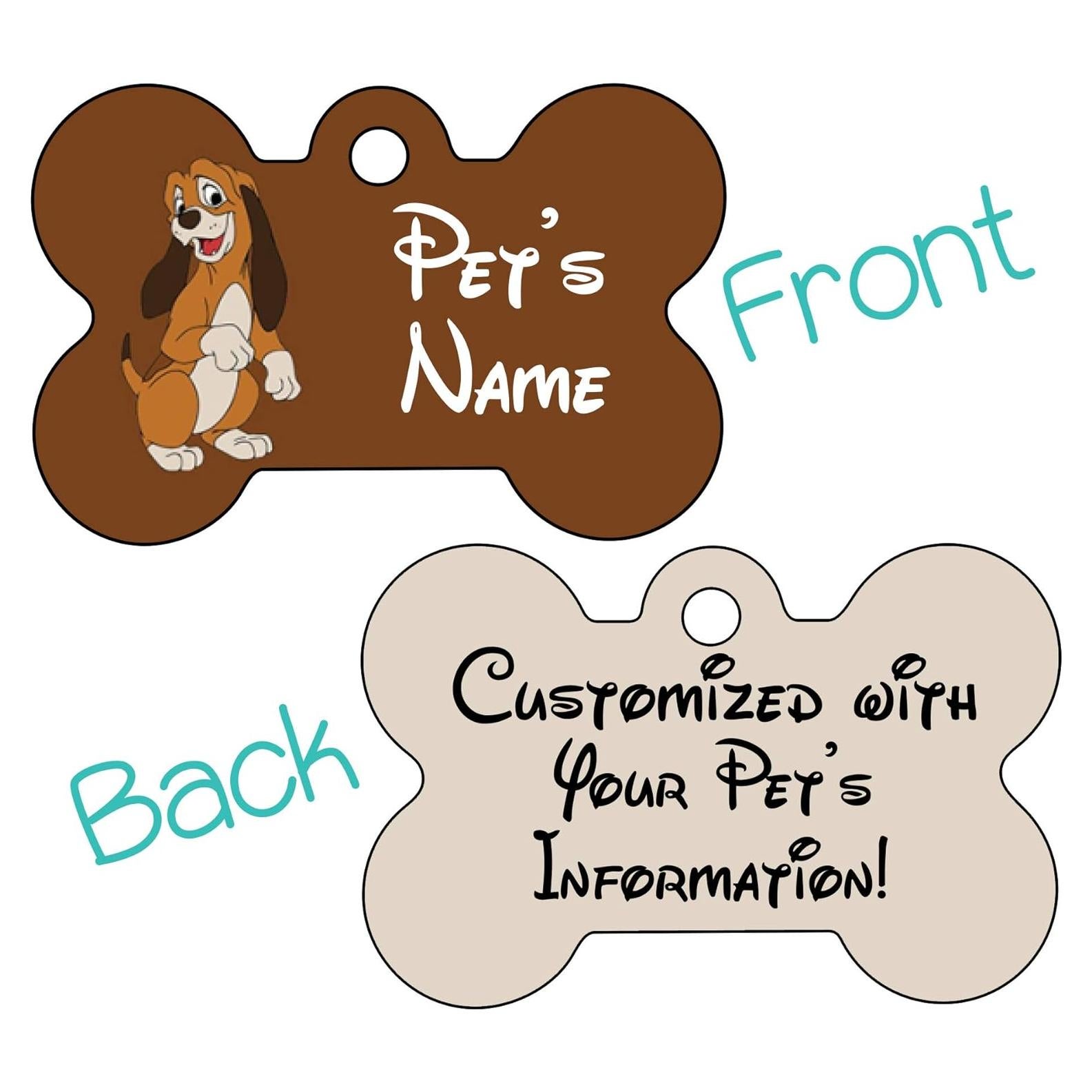 Etiqueta Identificación Doble Cara uDesignUSA Cobre 4 Líneas