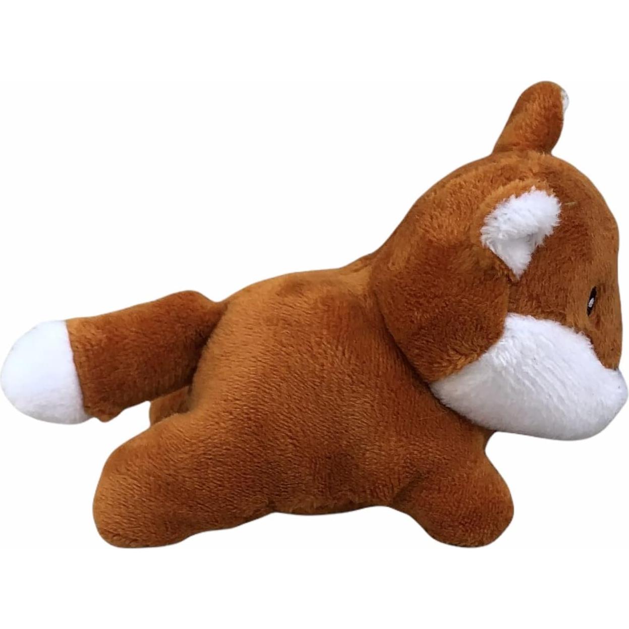 Paquete de 3 Juguetes de Peluche Zorro Glow Pups para Perros