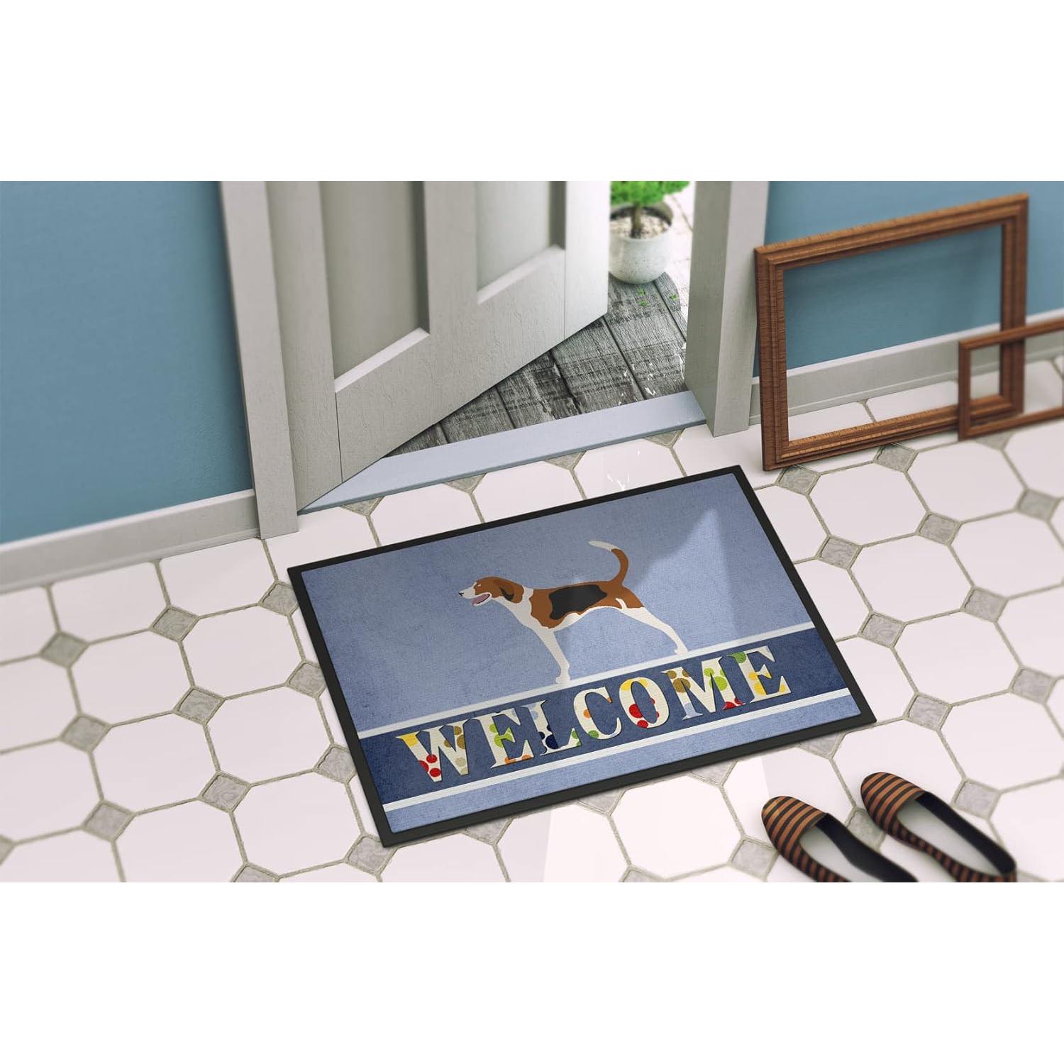 Alfombra Antideslizante Azul American Foxhound 61x91 cm