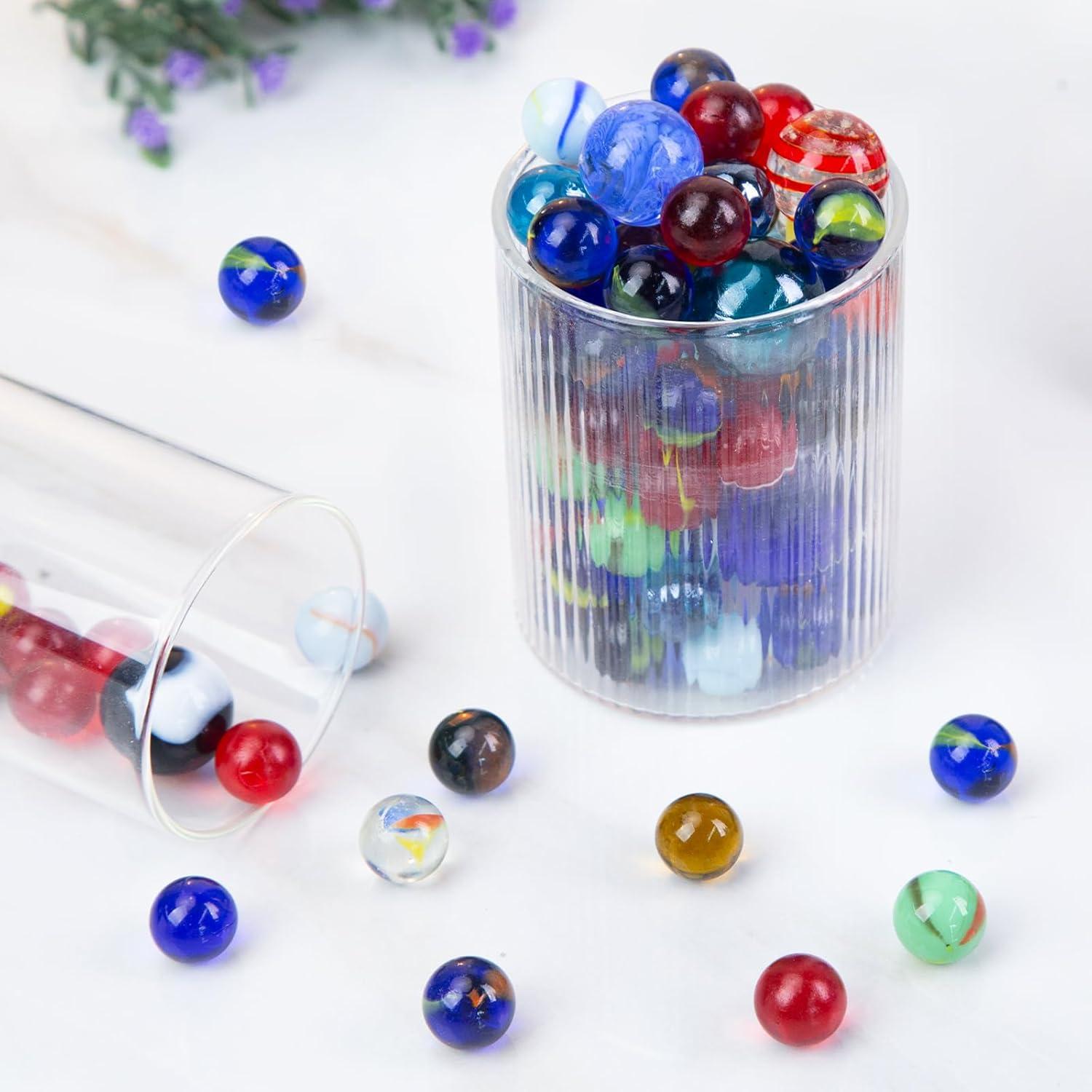 Canicas de Vidrio Shindel 85PCS para Niños - Tamaños Variados