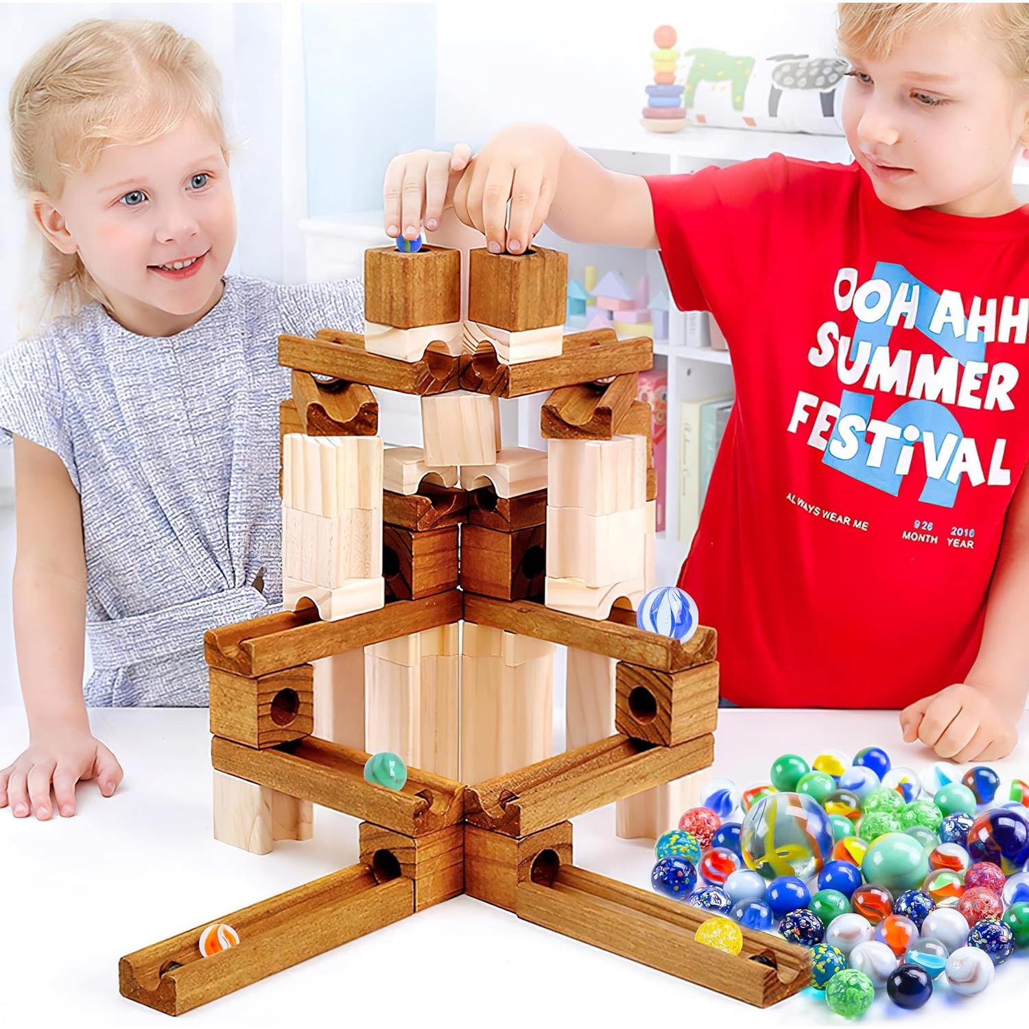 Canicas de Vidrio Shindel 125PCS para Niños - Variados Tamaños