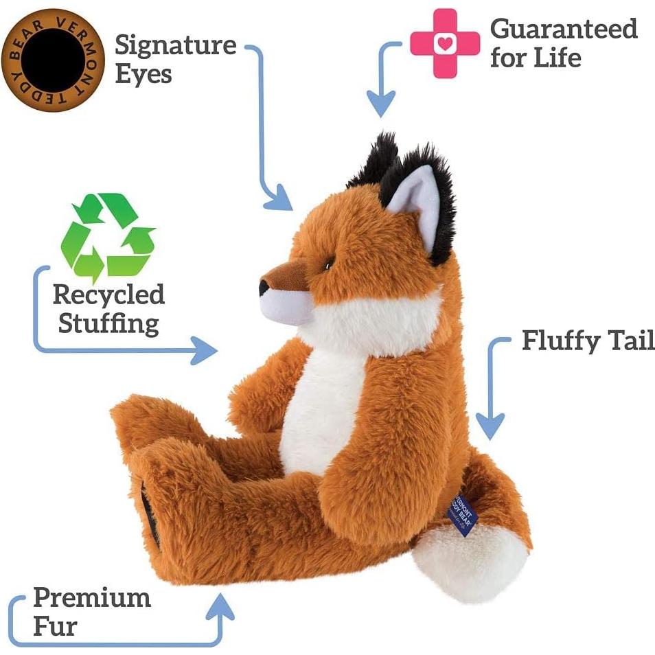 Zorro de Peluche Vermont Teddy Bear 45.72 cm Rojo Suave