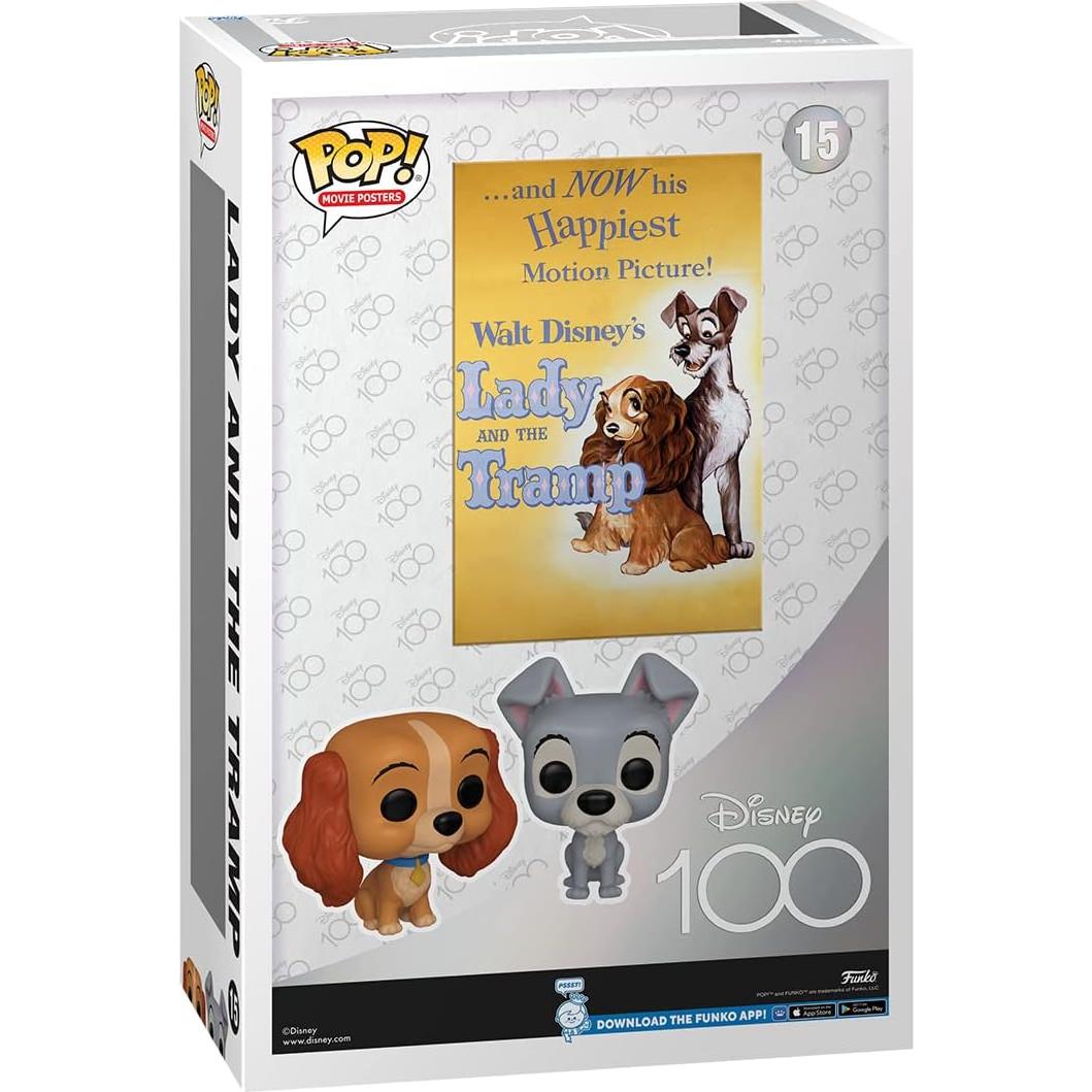 Funko POP! Póster La Dama y el Vagabundo 20.83x42.93cm