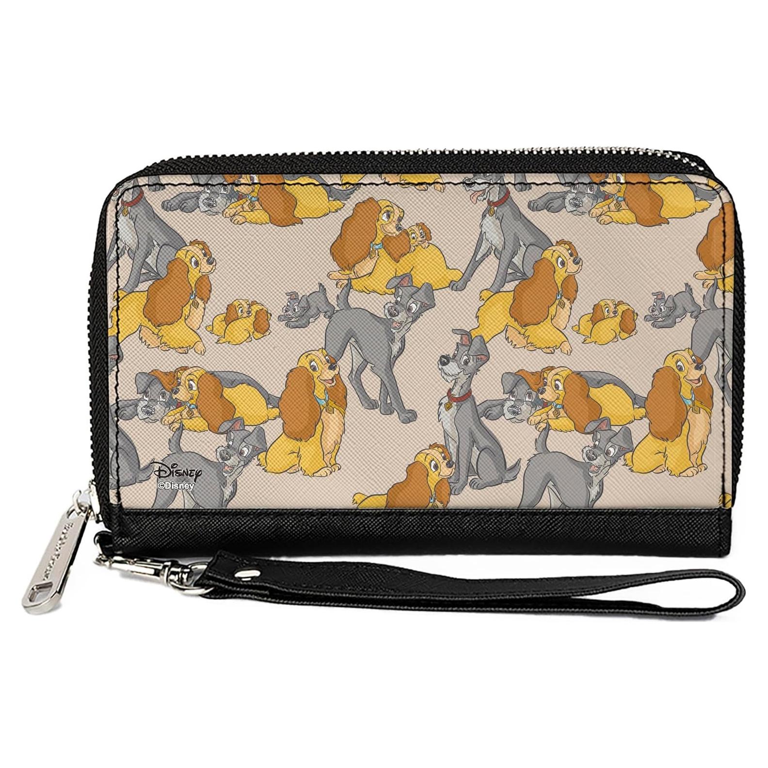 Cartera de PU para Mujeres Buckle-Down con Cierre - Disney