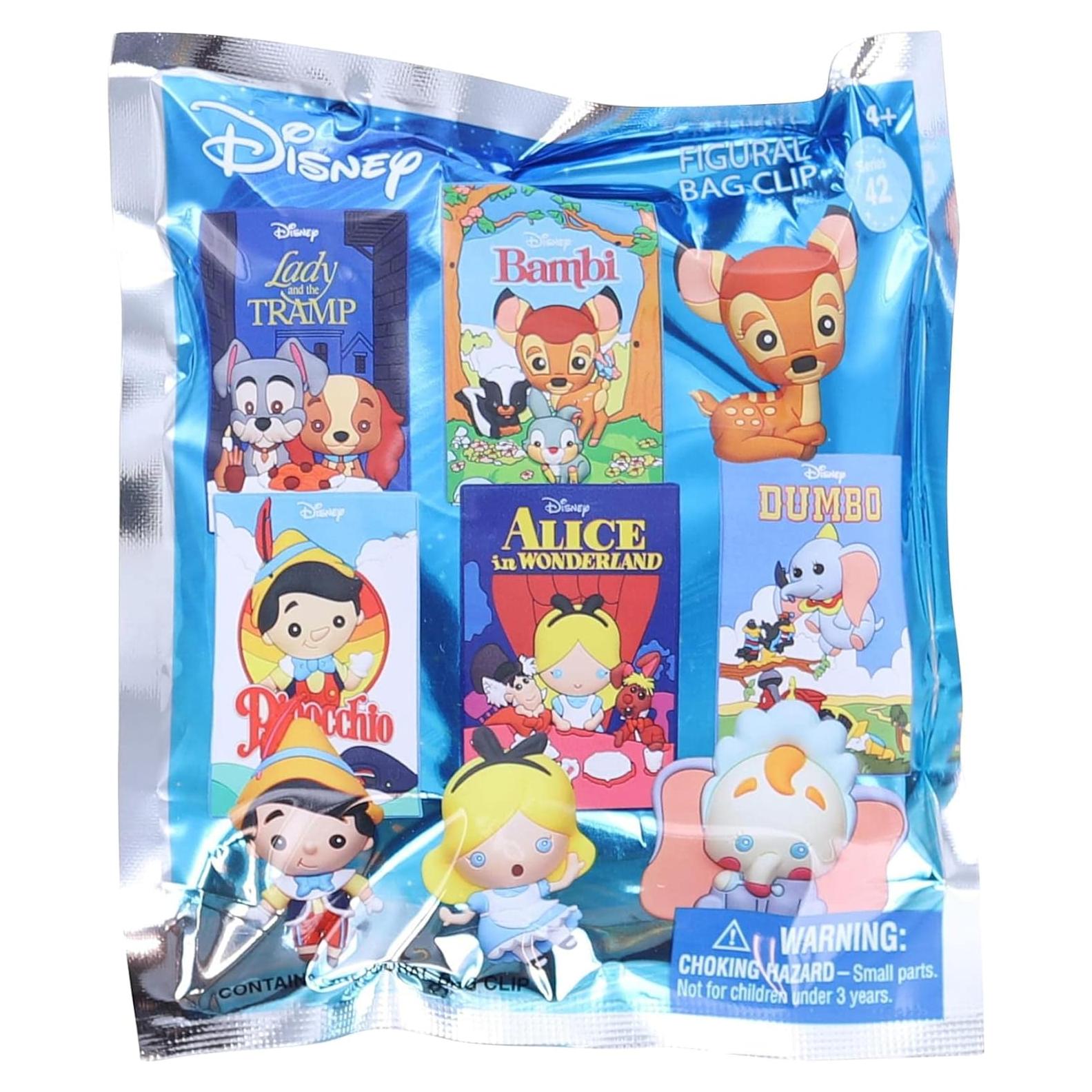 Bolsa Sorpresa Disney Clásicos 3D Monogram - Dumbo, Alicia, Pinocho