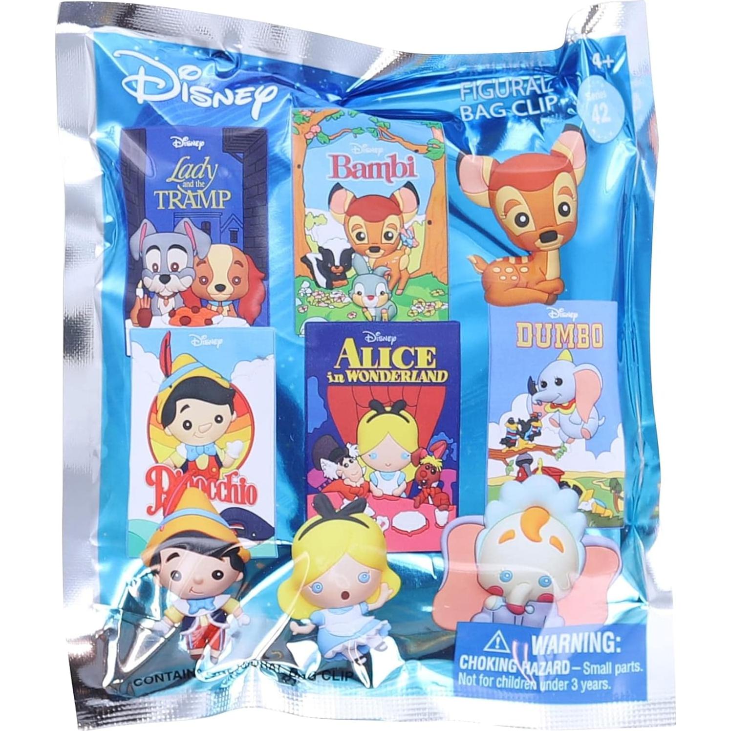 Bolsa Sorpresa Disney Clásicos 3D Monogram - Dumbo, Alicia, Pinocho