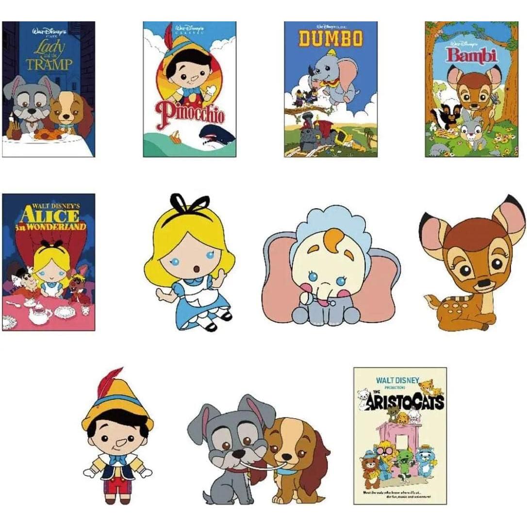 Bolsa Sorpresa Disney Clásicos 3D Monogram - Dumbo, Alicia, Pinocho