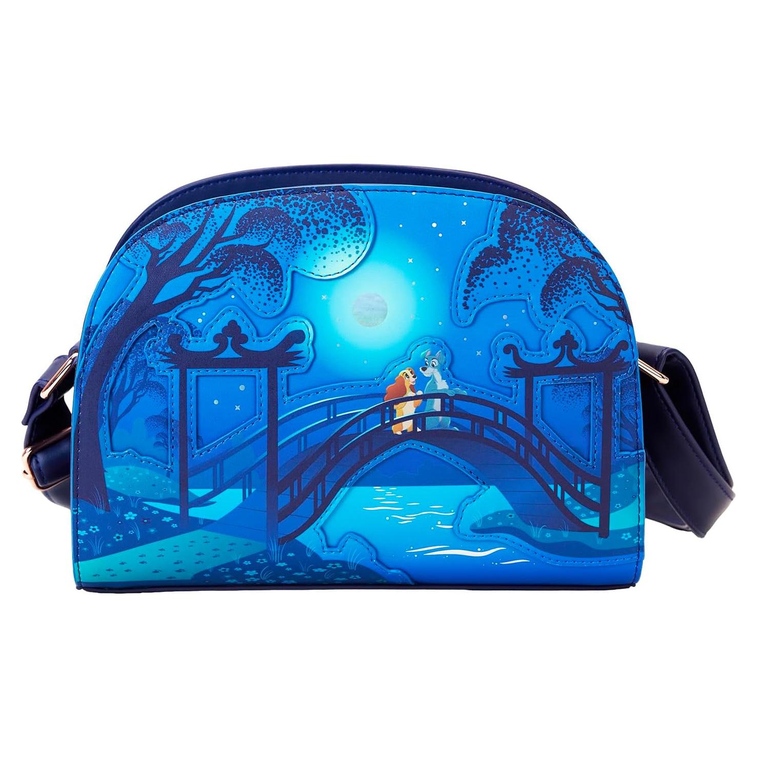 Bandolera Loungefly Disney La Dama y el Vagabundo 70 Aniversario